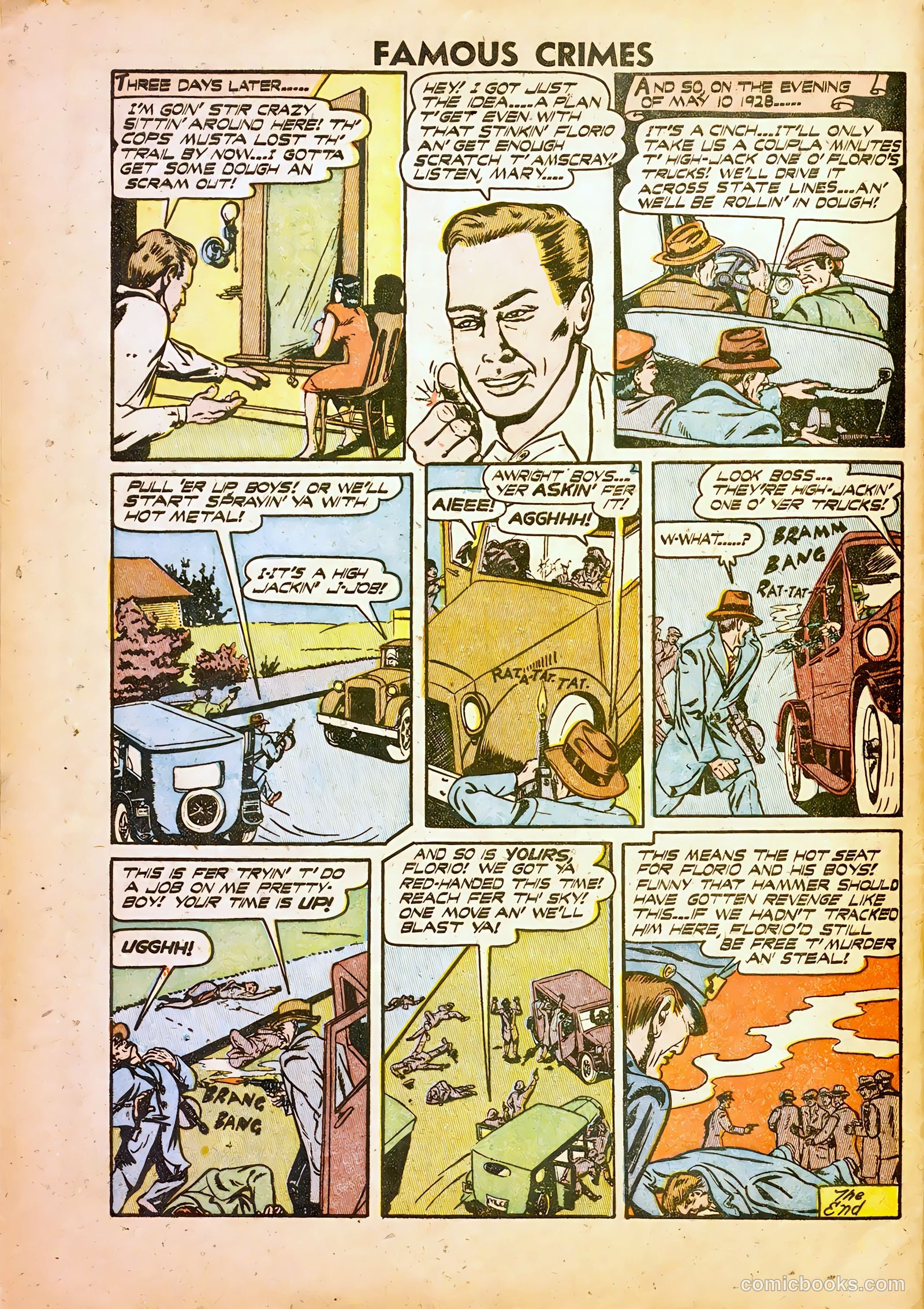 Famous Crimes #3 (1948) — page 32 of 36