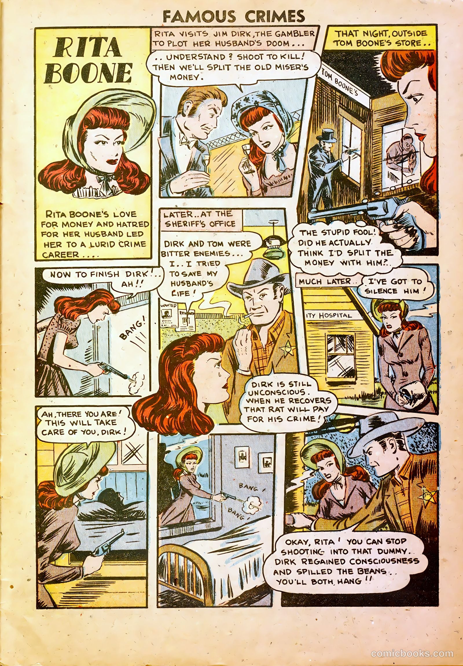 Famous Crimes #3 (1948) — page 33 of 36