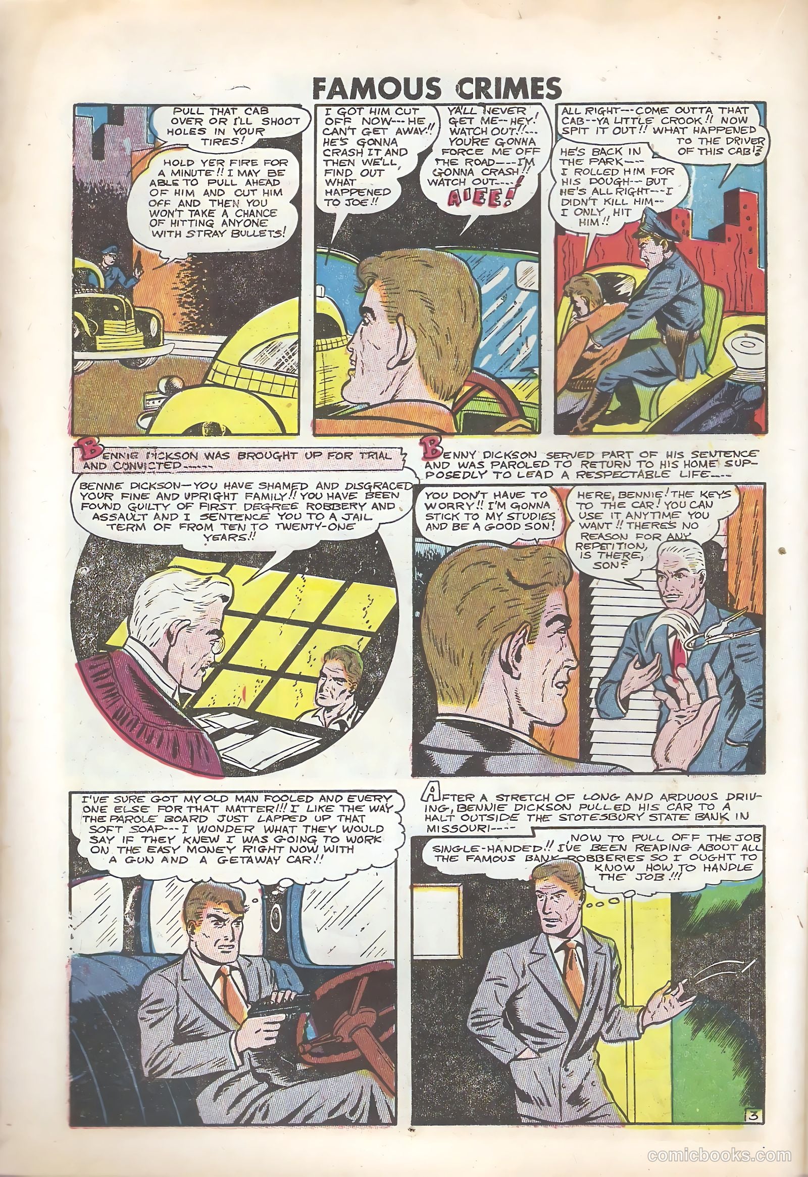 Famous Crimes #51 (1954) — page 14 of 36