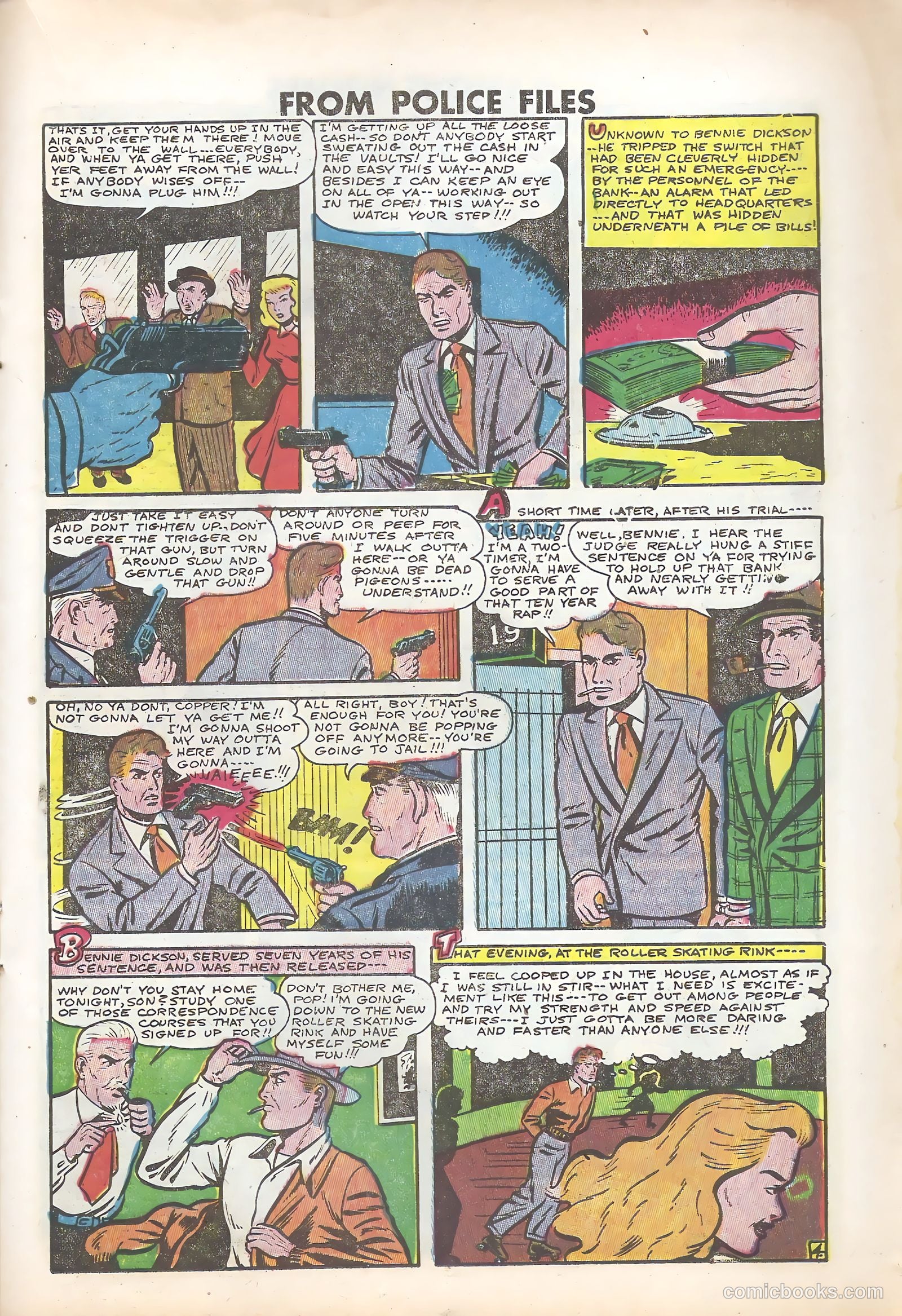 Famous Crimes #51 (1954) — page 15 of 36