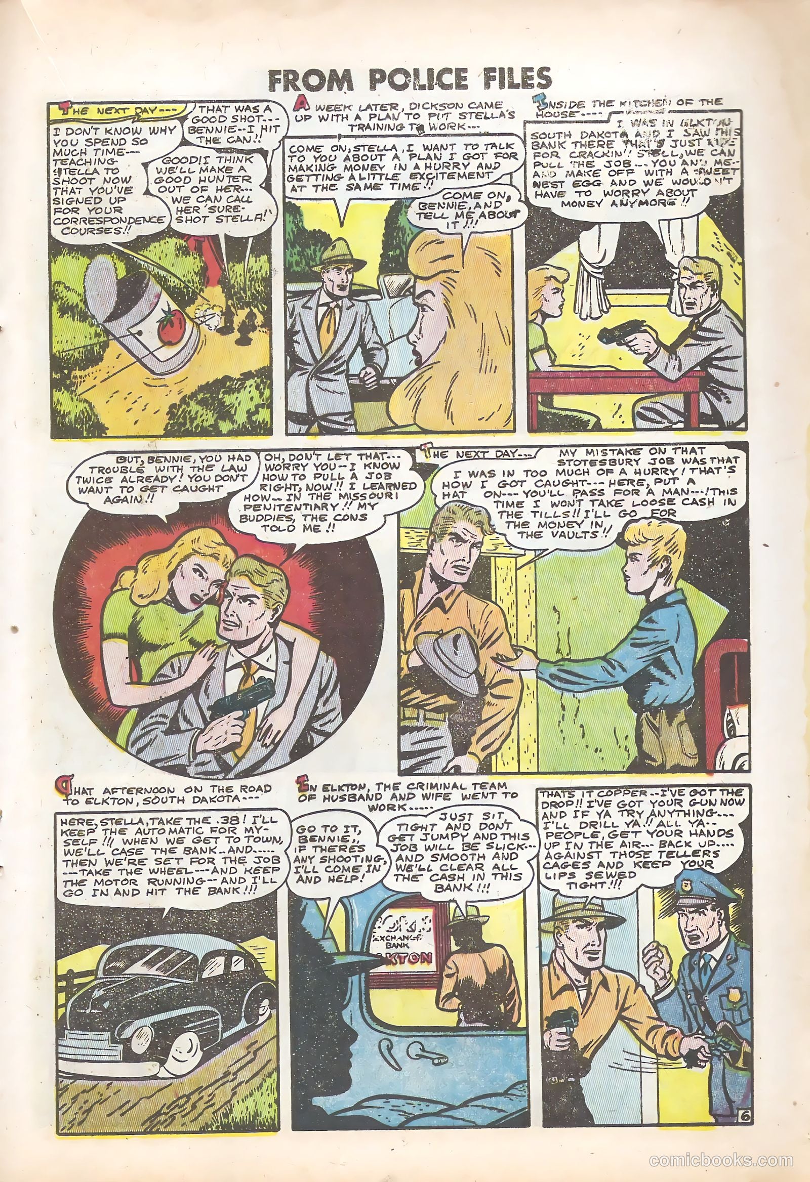 Famous Crimes #51 (1954) — page 17 of 36
