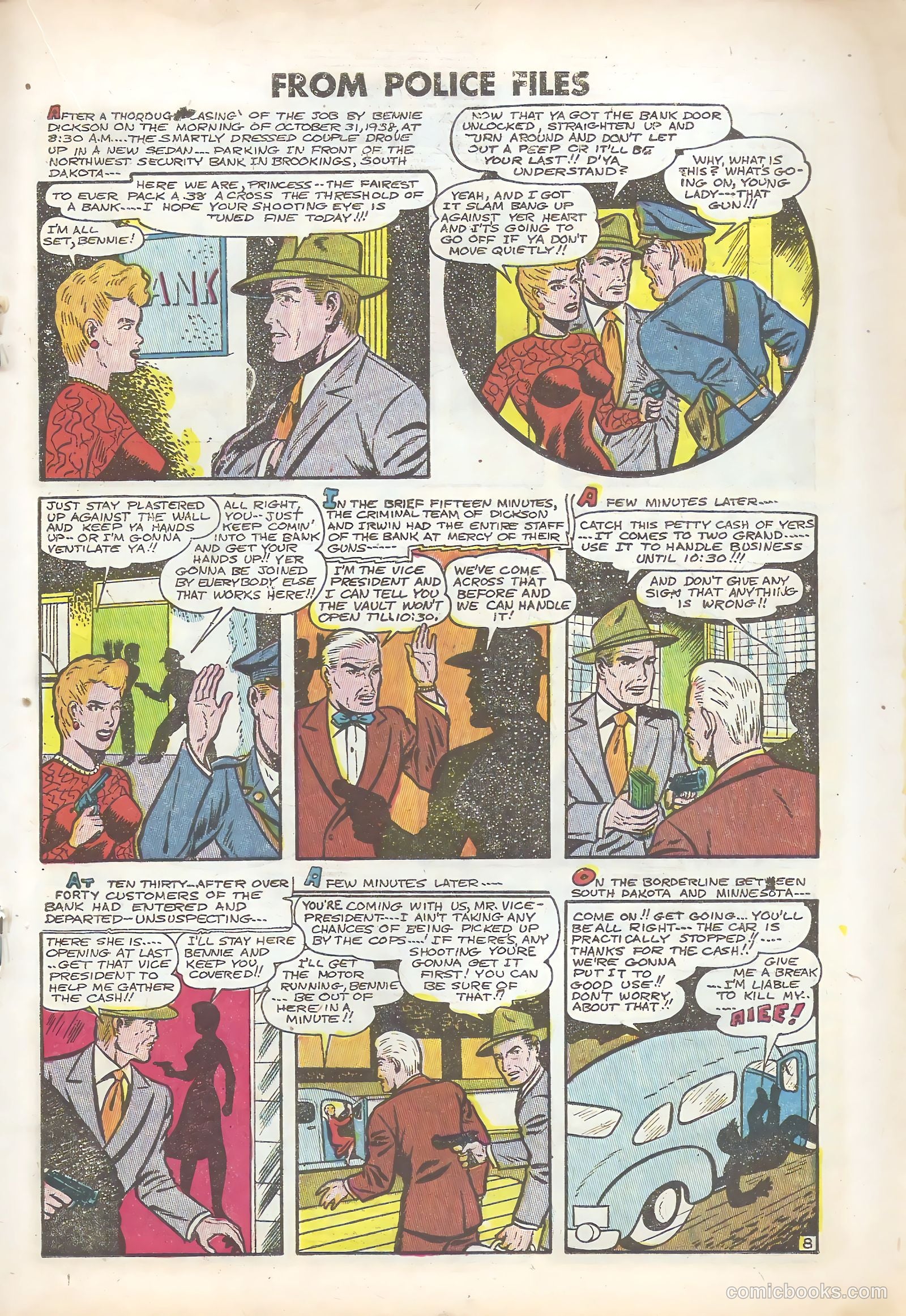 Famous Crimes #51 (1954) — page 19 of 36