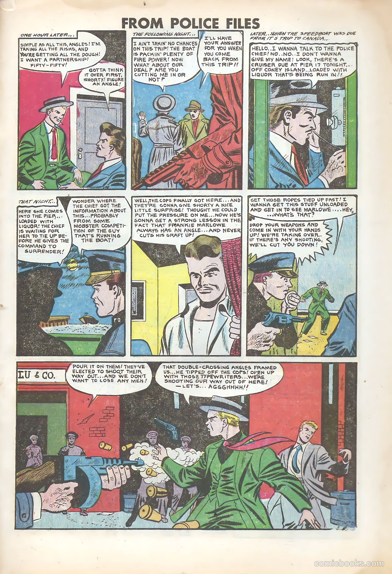 Famous Crimes #51 (1954) — page 31 of 36