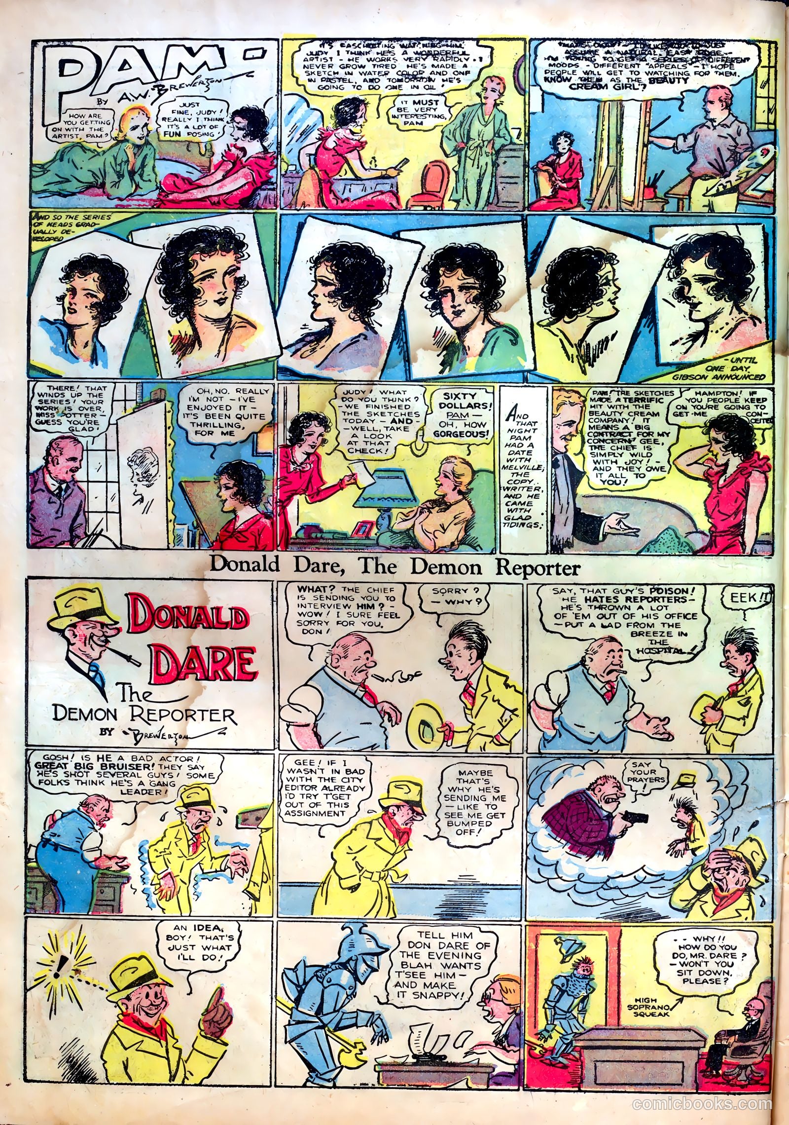 Famous Funnies #1 (1934, The Eastern Color Printing Company) — page 10 of 68