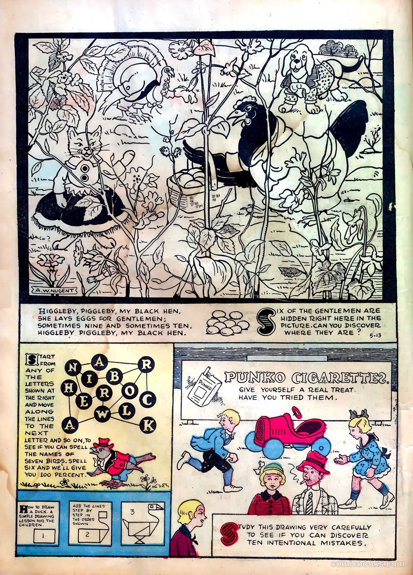 Famous Funnies #1 (1934, The Eastern Color Printing Company) — page 18 of 68
