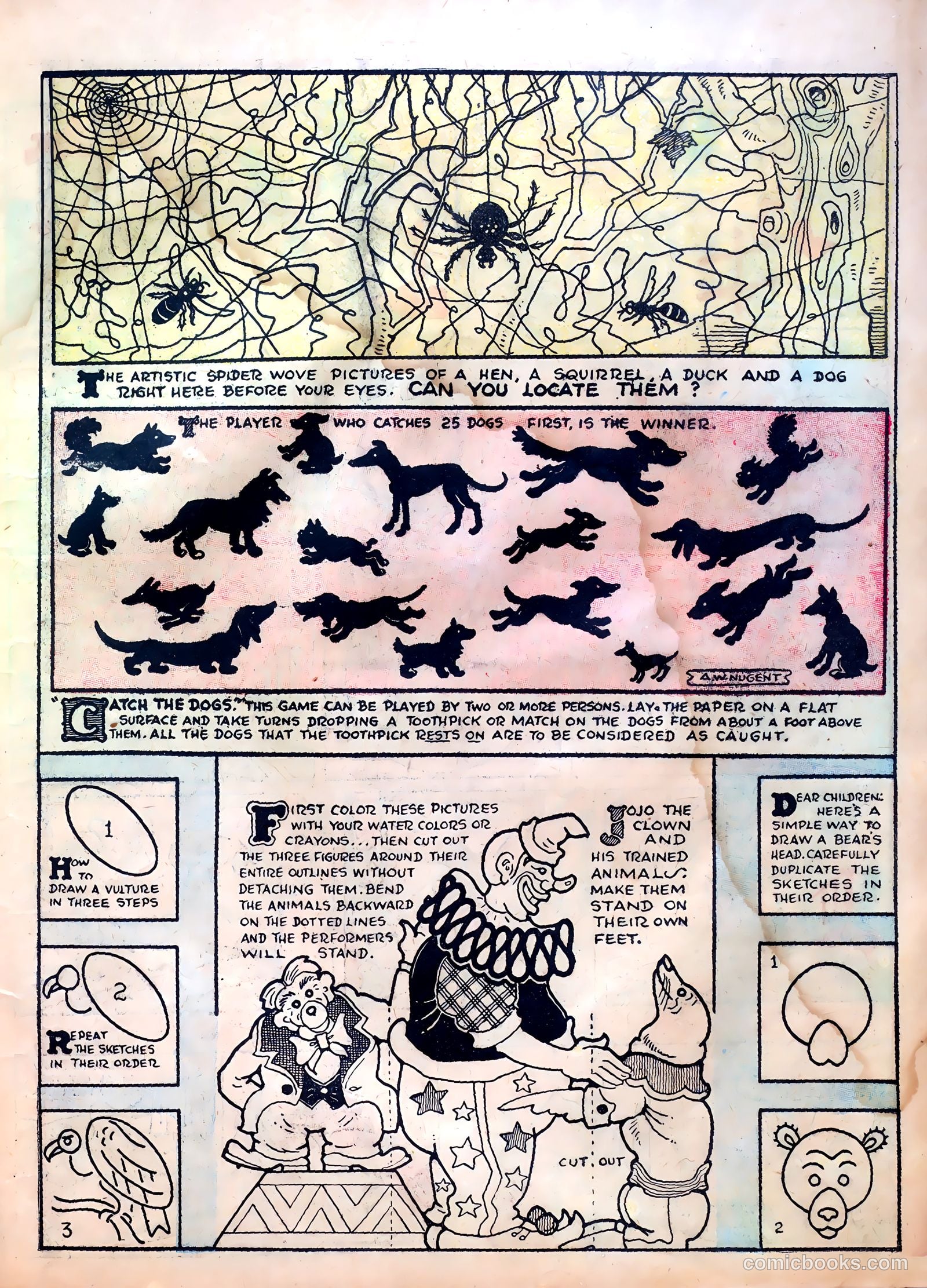 Famous Funnies #1 (1934, The Eastern Color Printing Company) — page 19 of 68