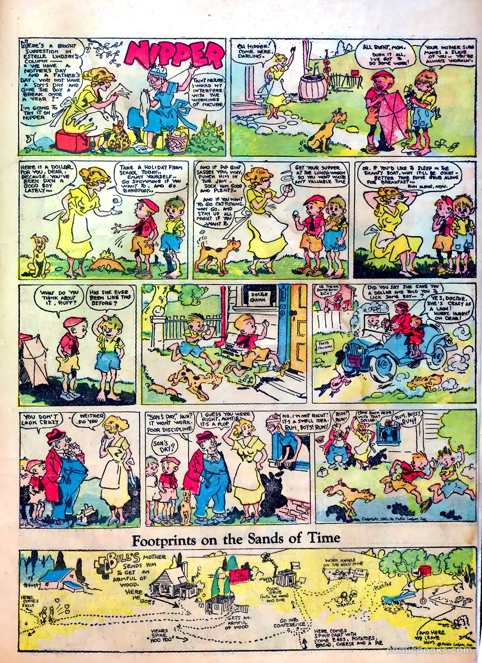 Famous Funnies #1 (1934, The Eastern Color Printing Company) — page 45 of 68