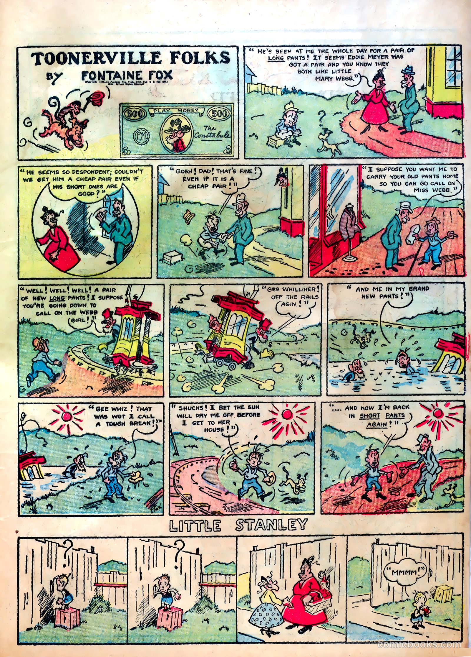 Famous Funnies #1 (1934, The Eastern Color Printing Company) — page 49 of 68