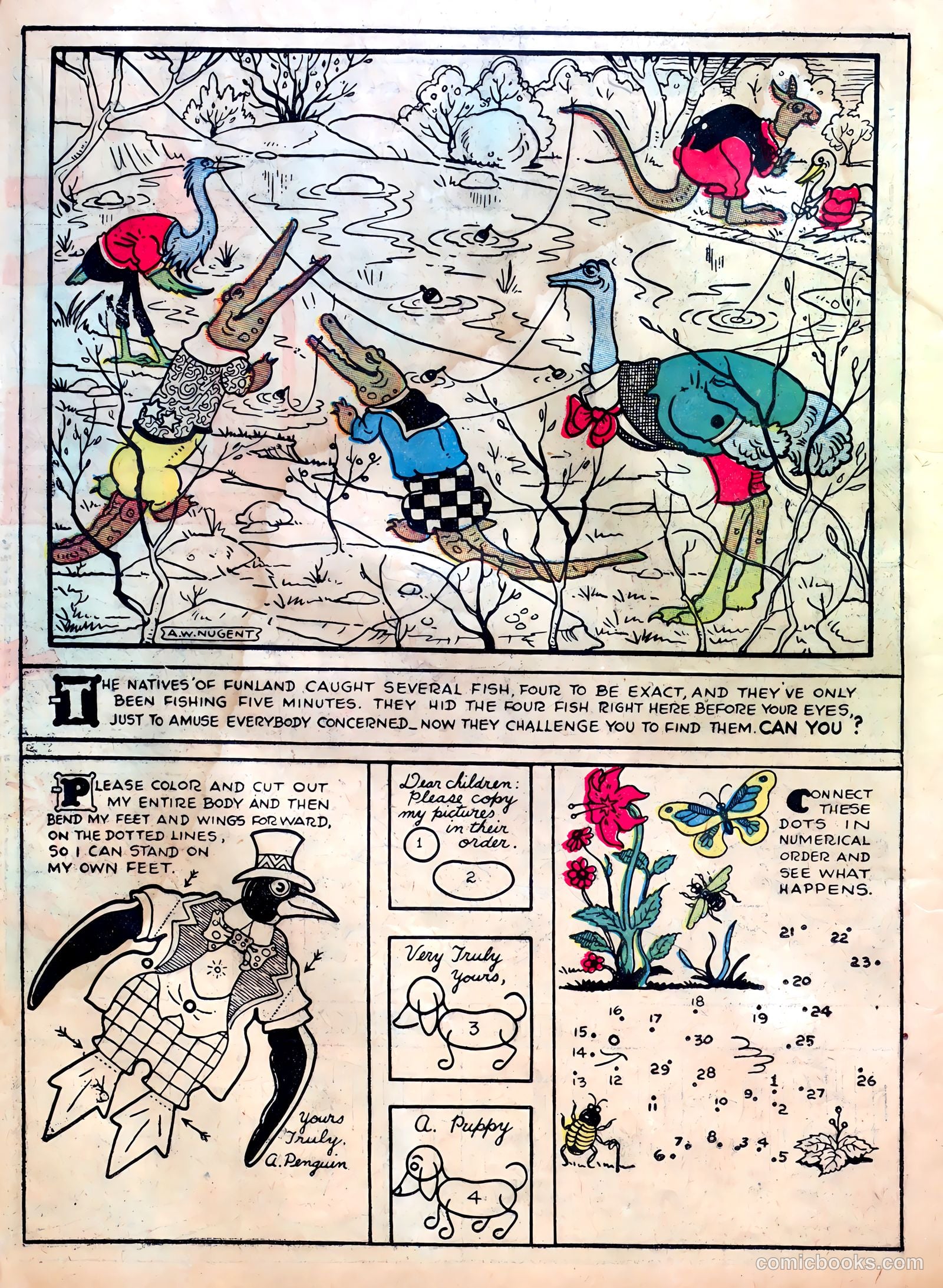 Famous Funnies #1 (1934, The Eastern Color Printing Company) — page 50 of 68