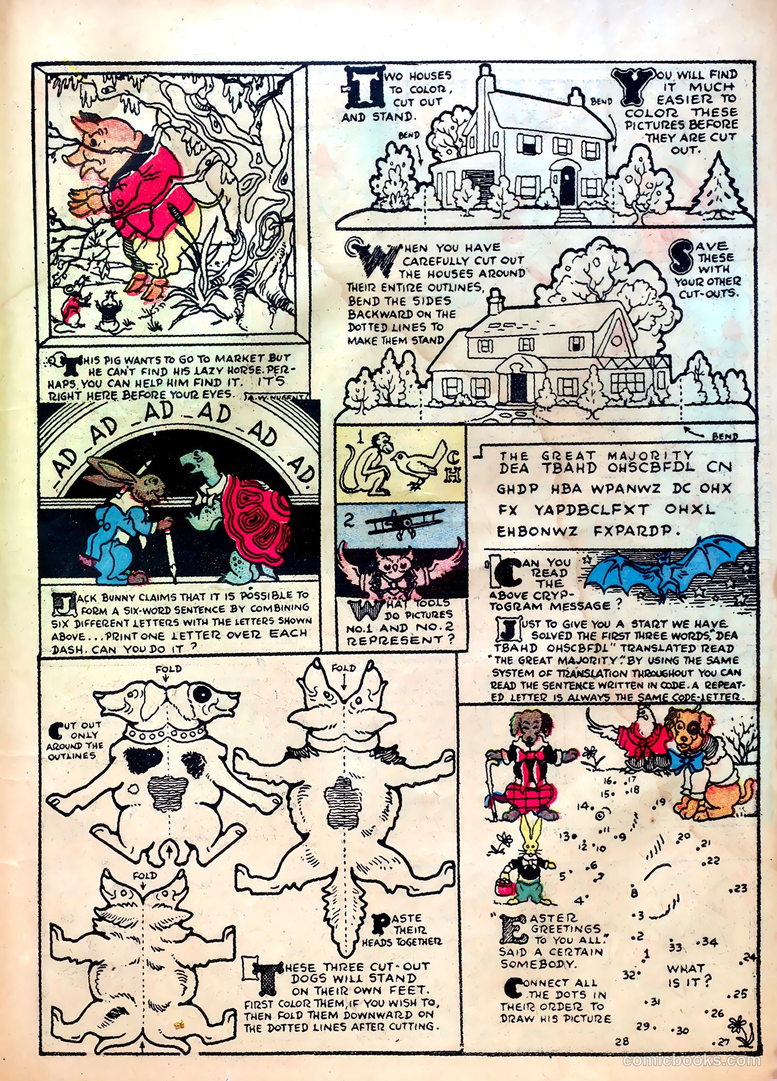 Famous Funnies #1 (1934, The Eastern Color Printing Company) — page 51 of 68