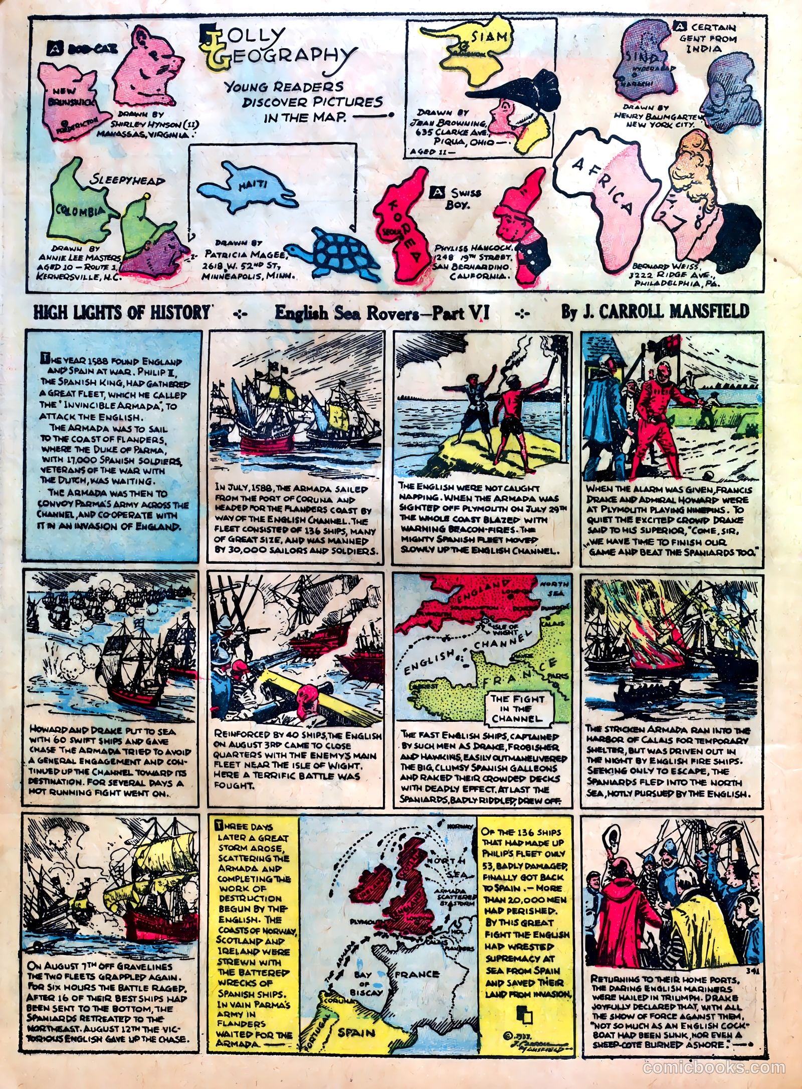 Famous Funnies #1 (1934, The Eastern Color Printing Company) — page 54 of 68