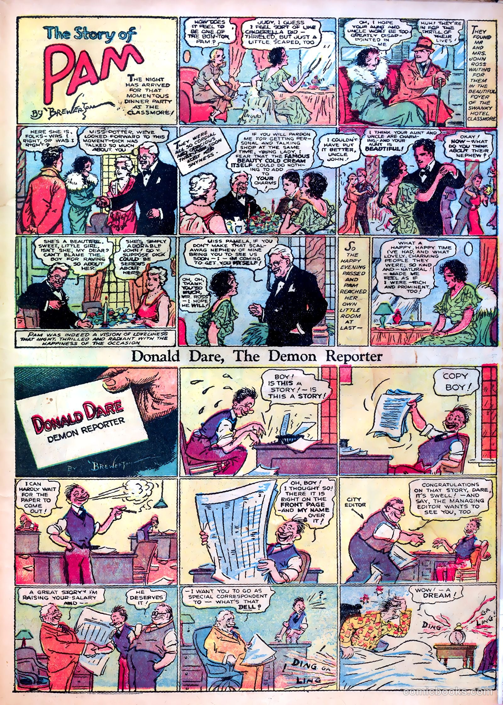 Famous Funnies #1 (1934, The Eastern Color Printing Company) — page 59 of 68
