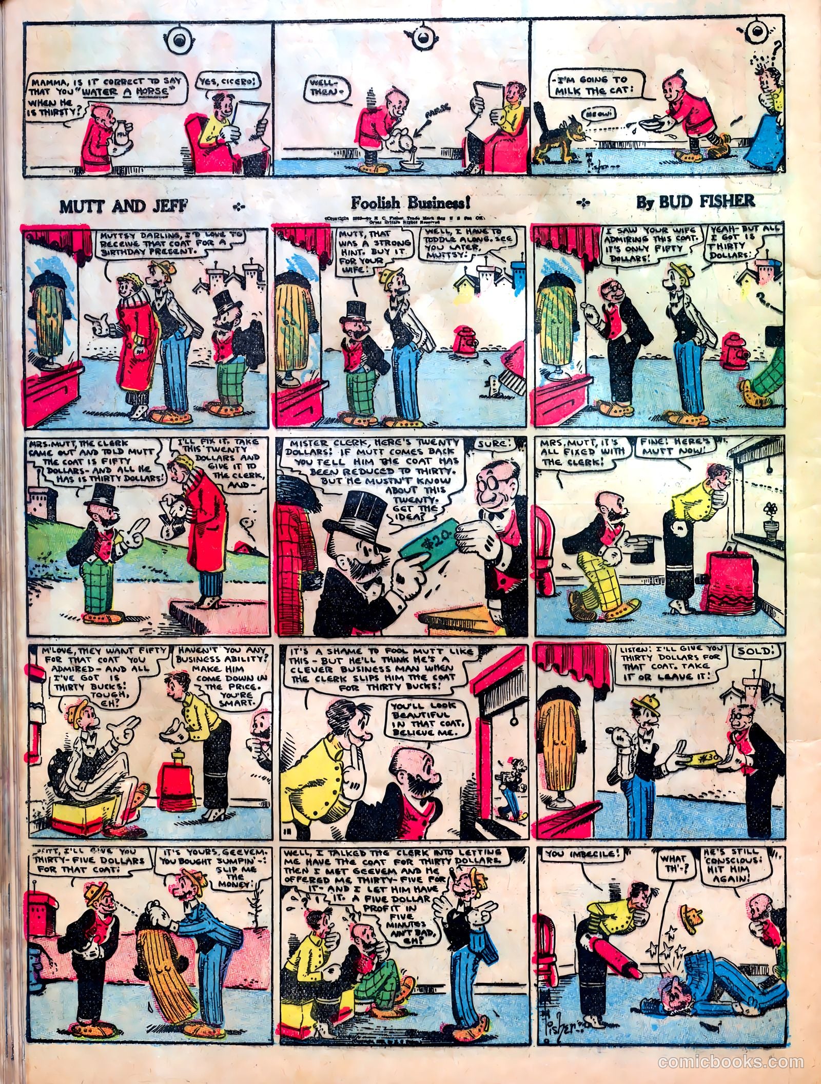 Famous Funnies #1 (1934, The Eastern Color Printing Company) — page 60 of 68