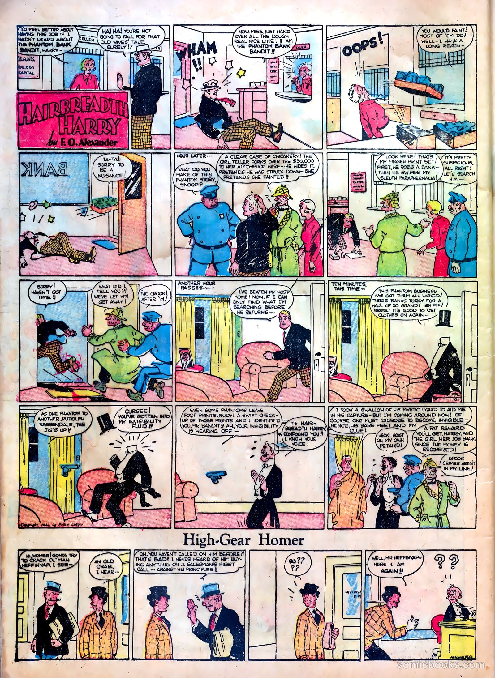 Famous Funnies #1 (1934, The Eastern Color Printing Company) — page 62 of 68