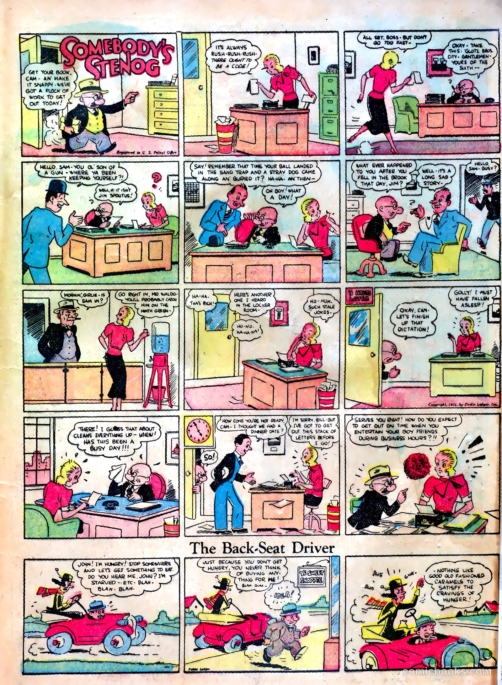 Famous Funnies #1 (1934, The Eastern Color Printing Company) — page 63 of 68