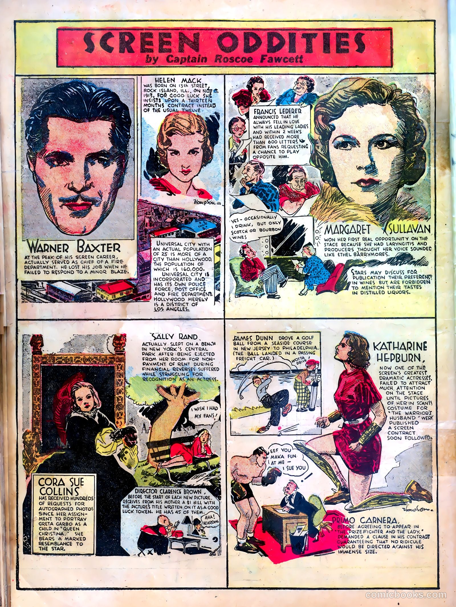 Famous Funnies #1 (1934, The Eastern Color Printing Company) — page 66 of 68