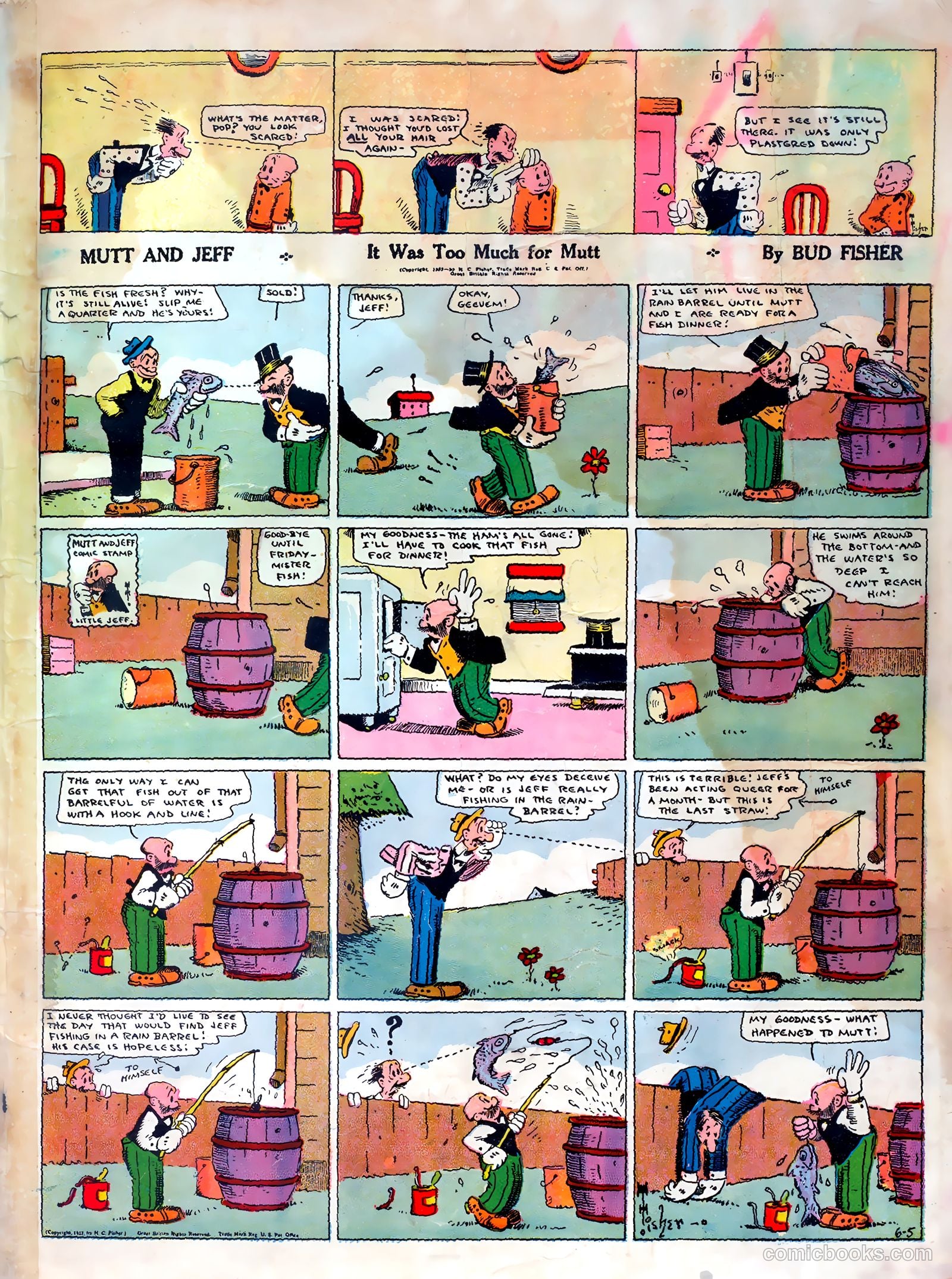 Famous Funnies #1 (1934, The Eastern Color Printing Company) — page 67 of 68