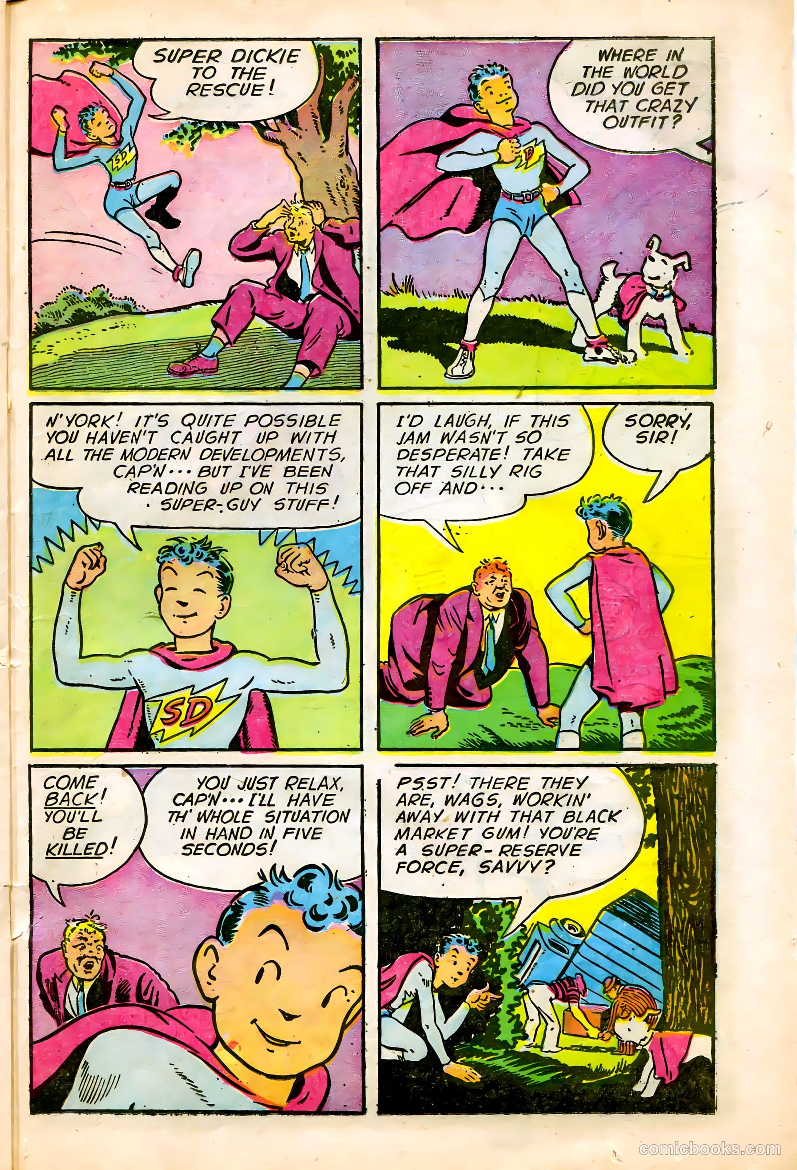 Famous Funnies #152 (1947) — page 27 of 46