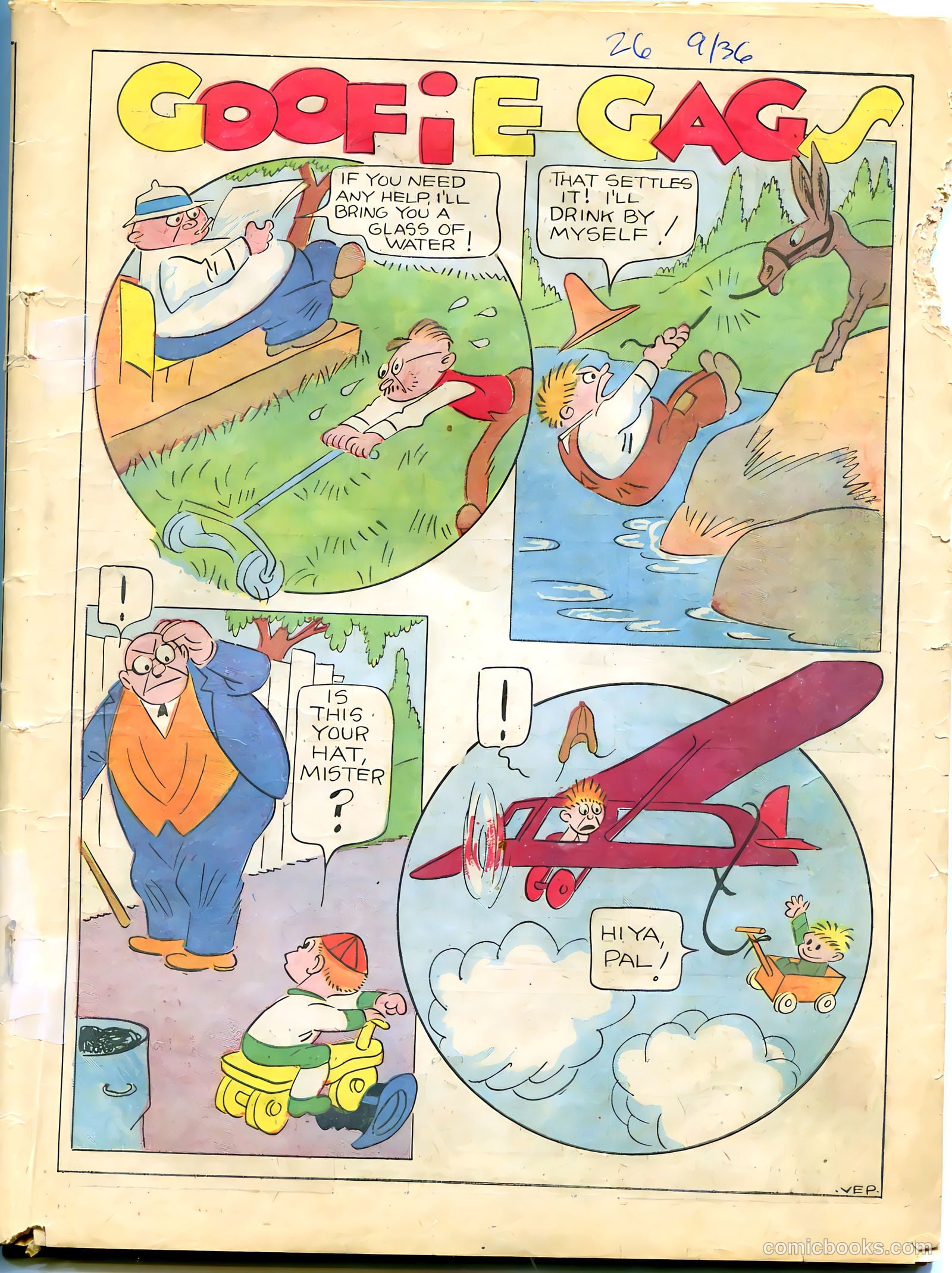 Famous Funnies #26 (1936) — page 3 of 65