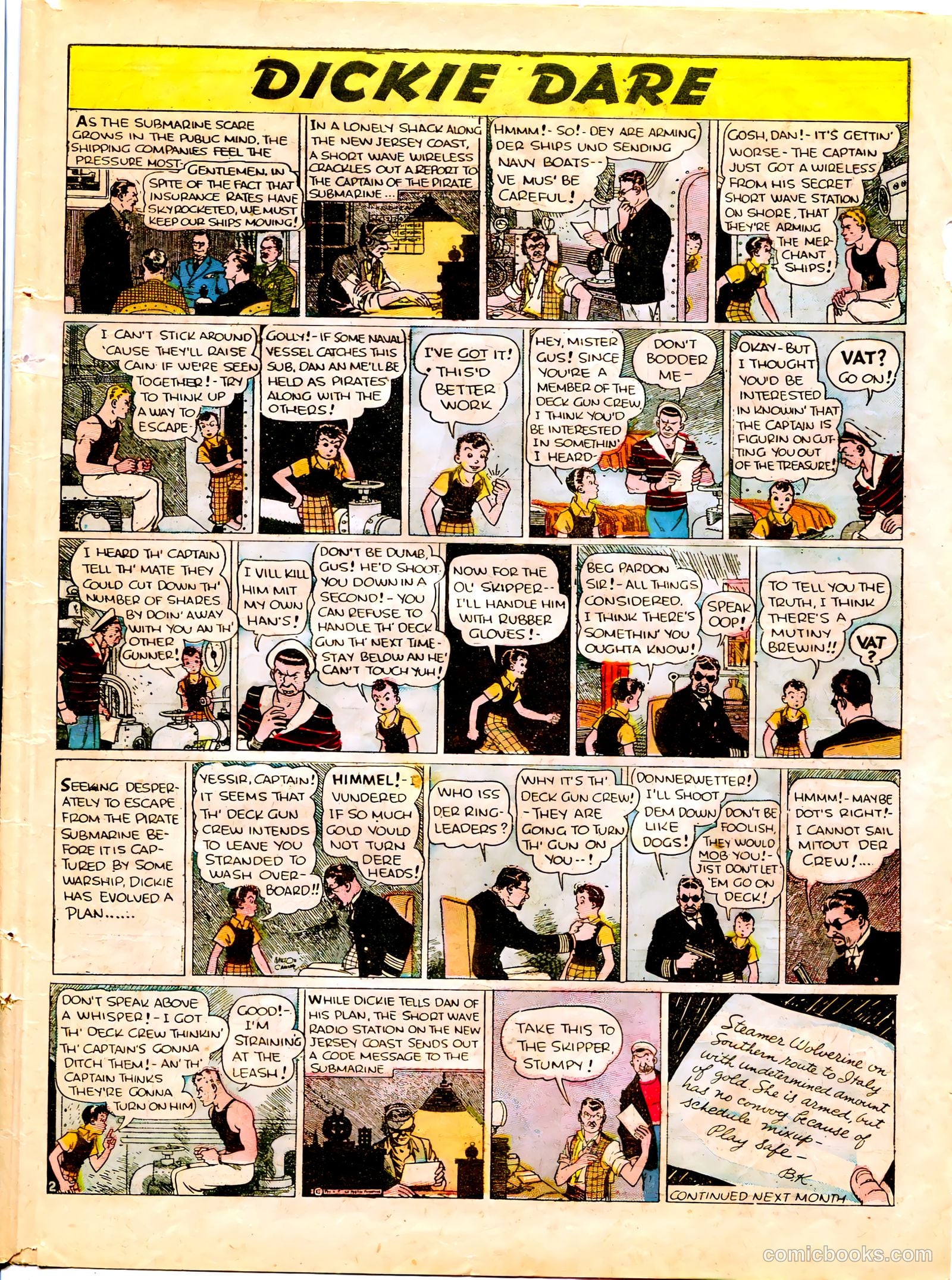 Famous Funnies #26 (1936) — page 13 of 65