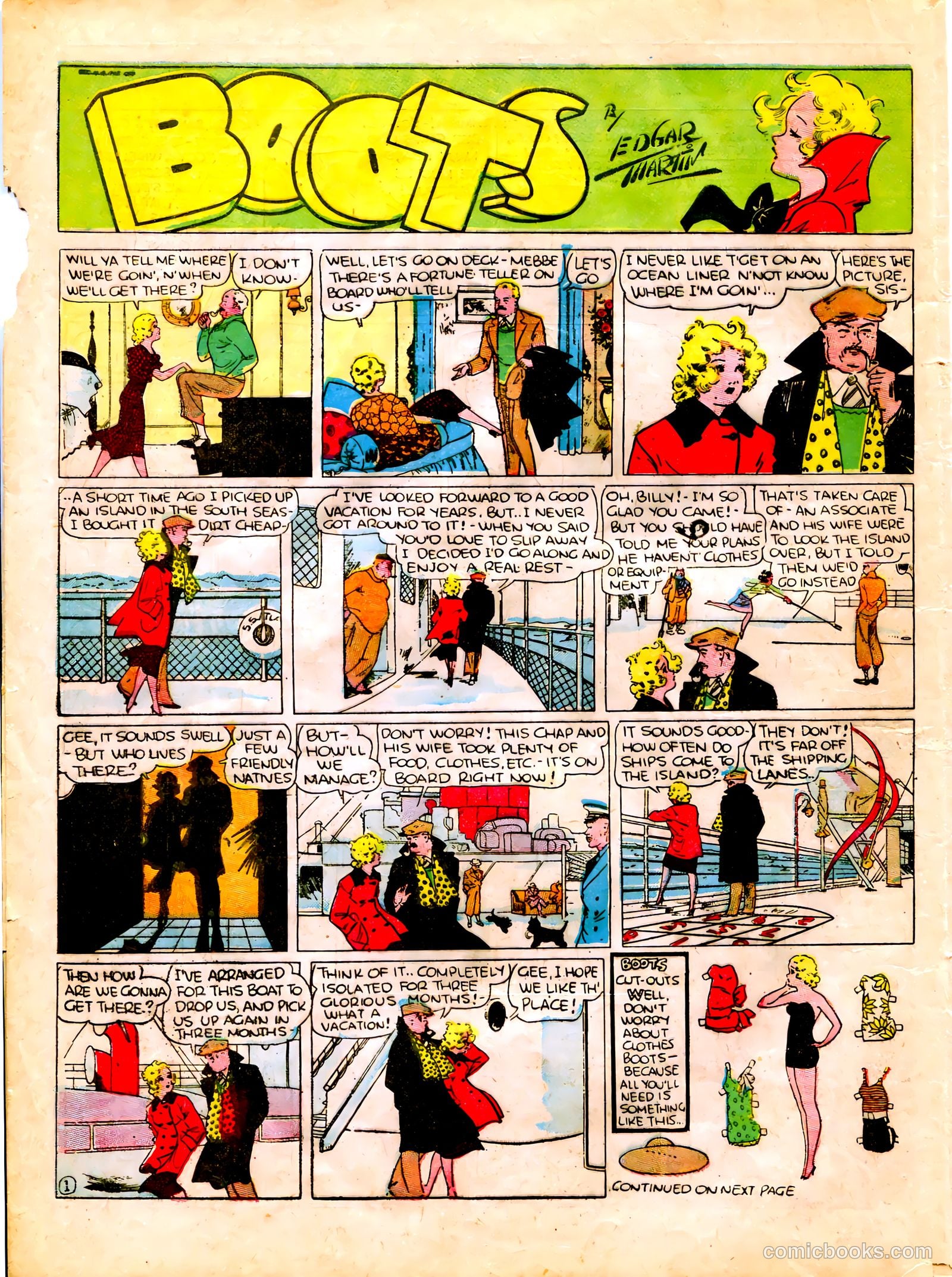 Famous Funnies #26 (1936) — page 14 of 65