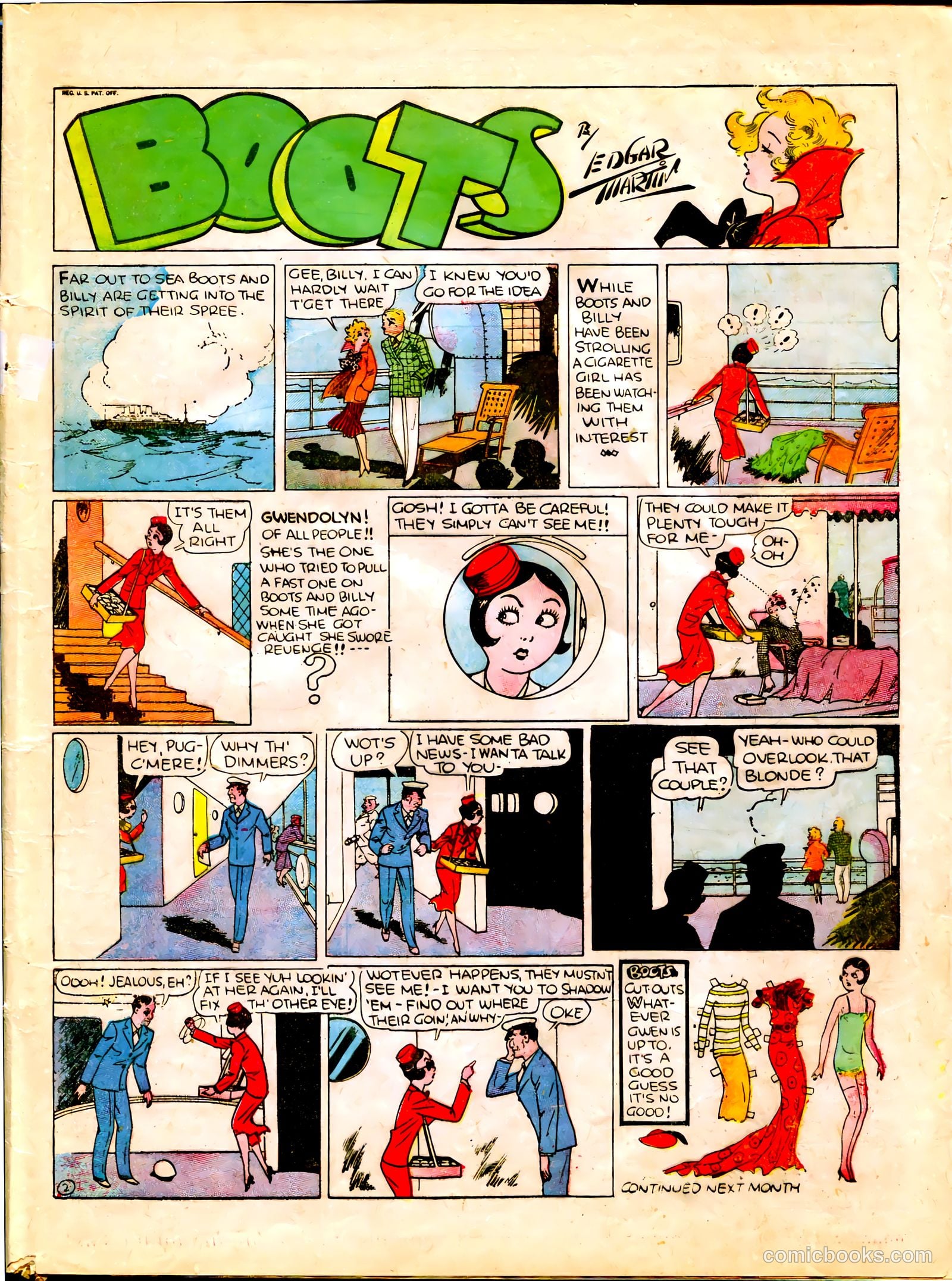 Famous Funnies #26 (1936) — page 15 of 65
