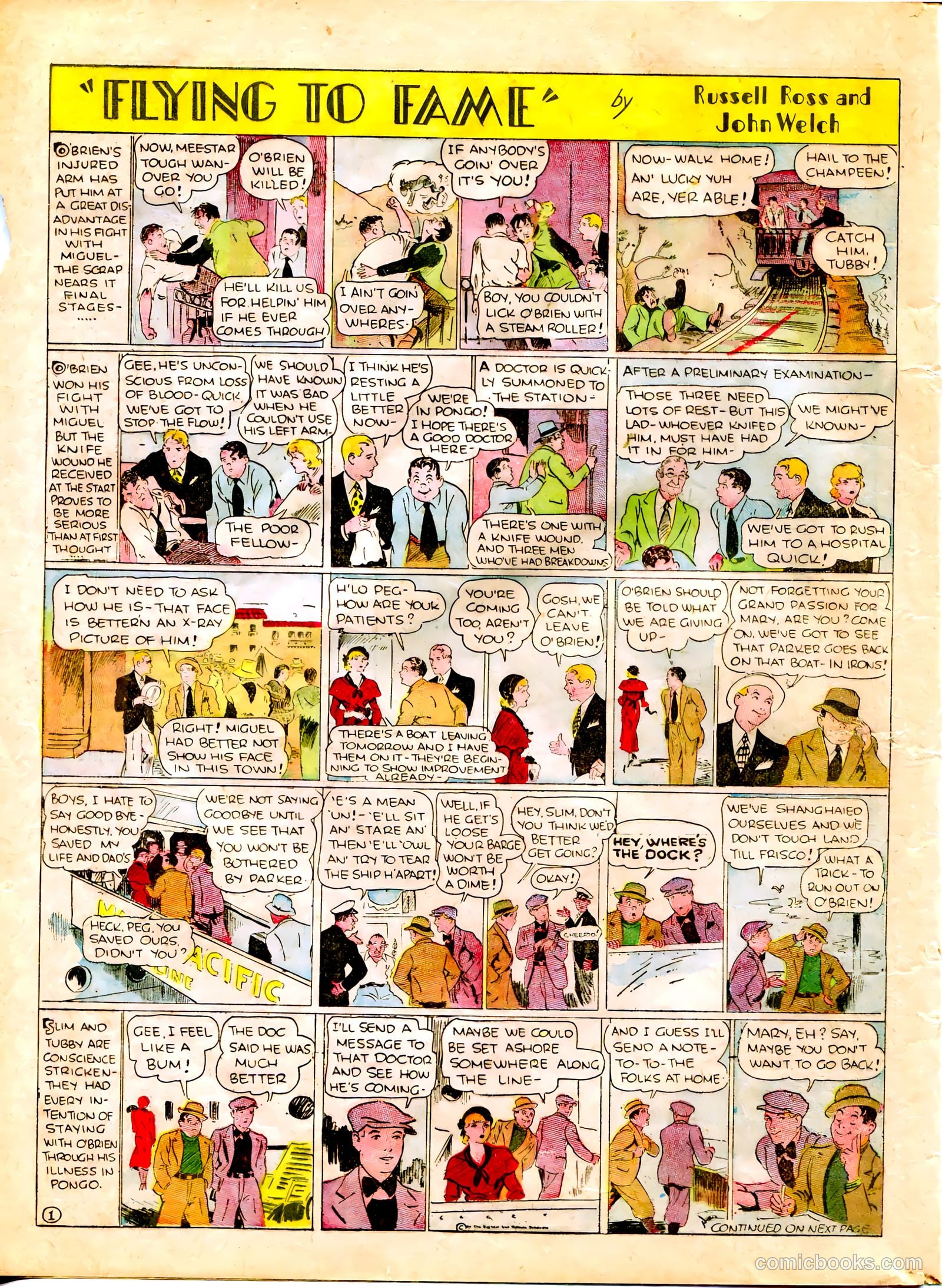 Famous Funnies #26 (1936) — page 19 of 65