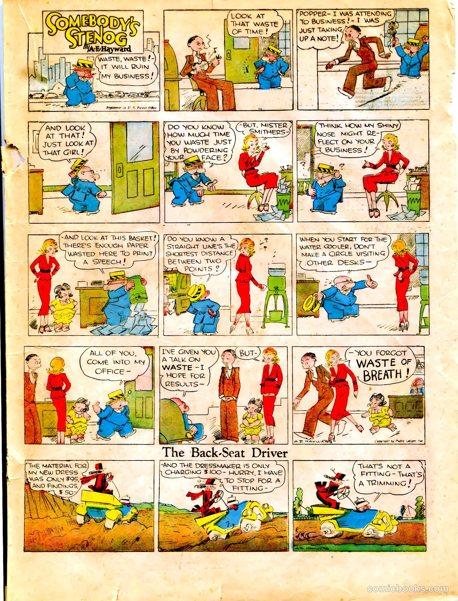 Famous Funnies #26 (1936) — page 30 of 65