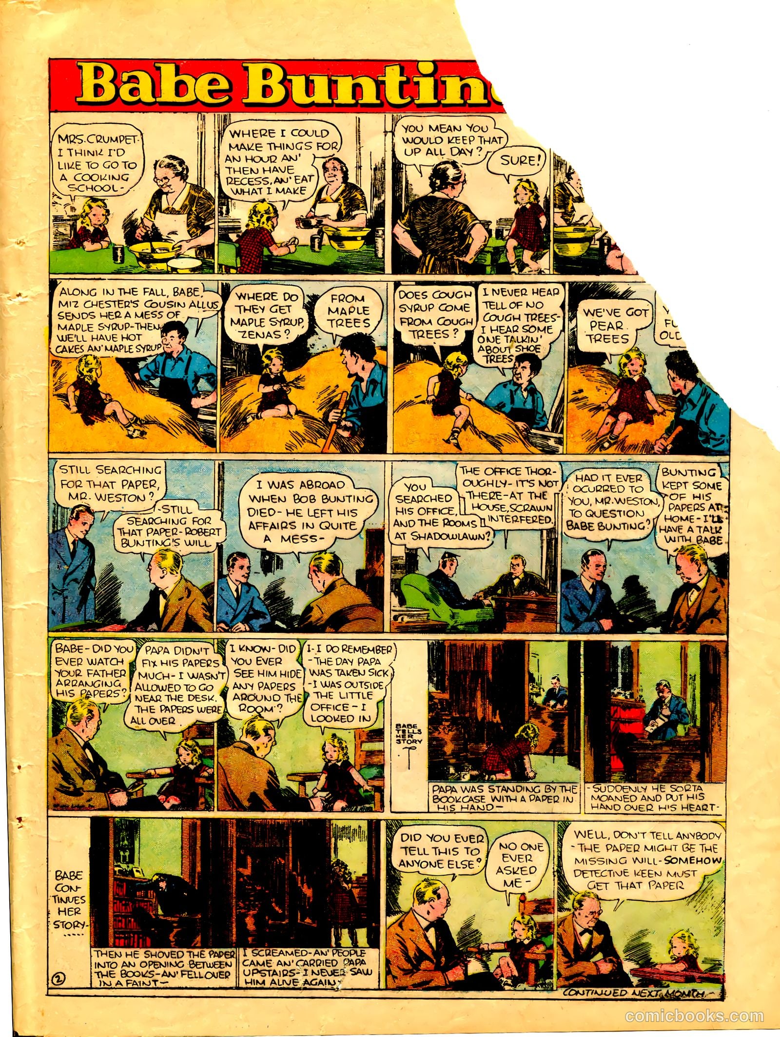 Famous Funnies #26 (1936) — page 46 of 65