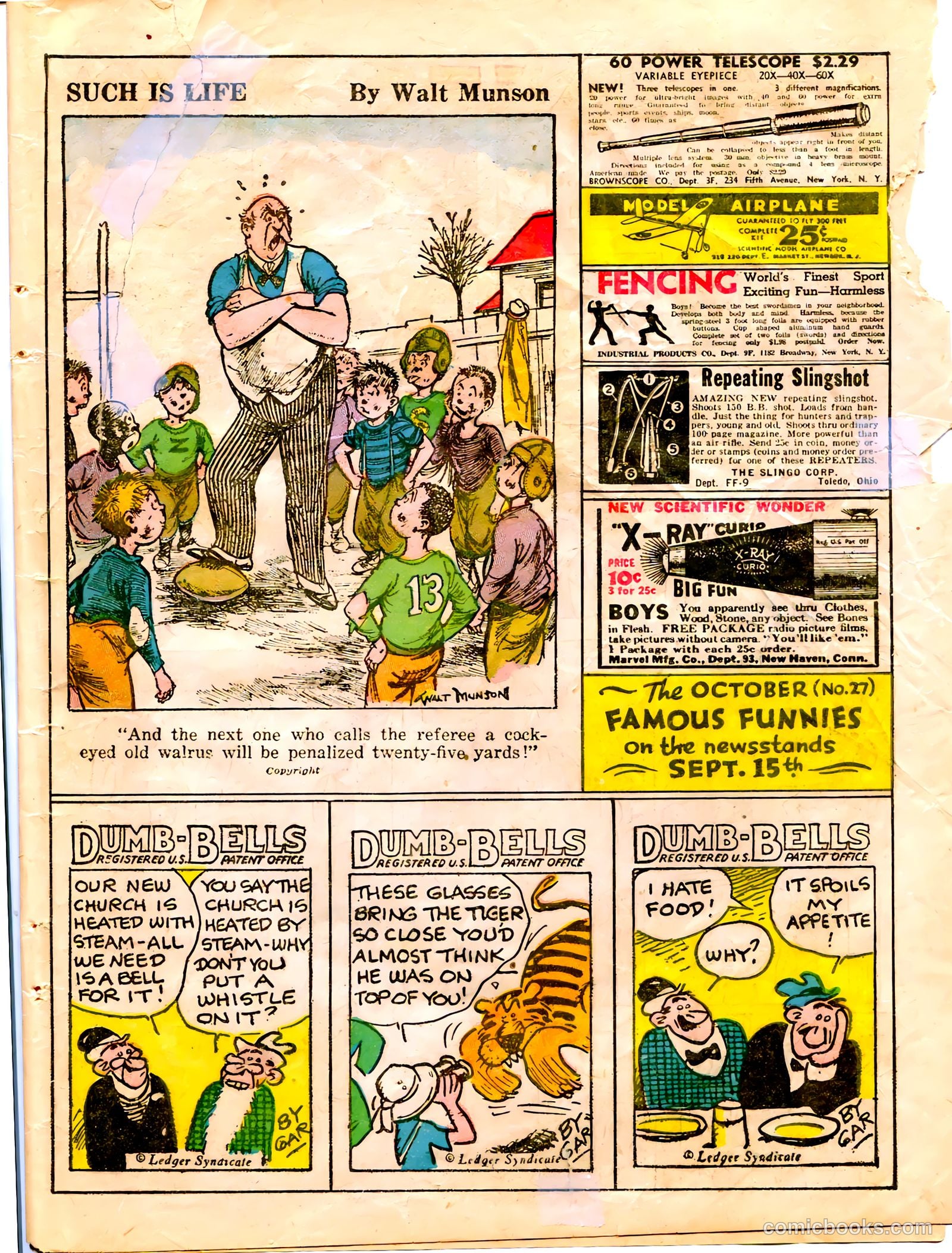 Famous Funnies #26 (1936) — page 50 of 65