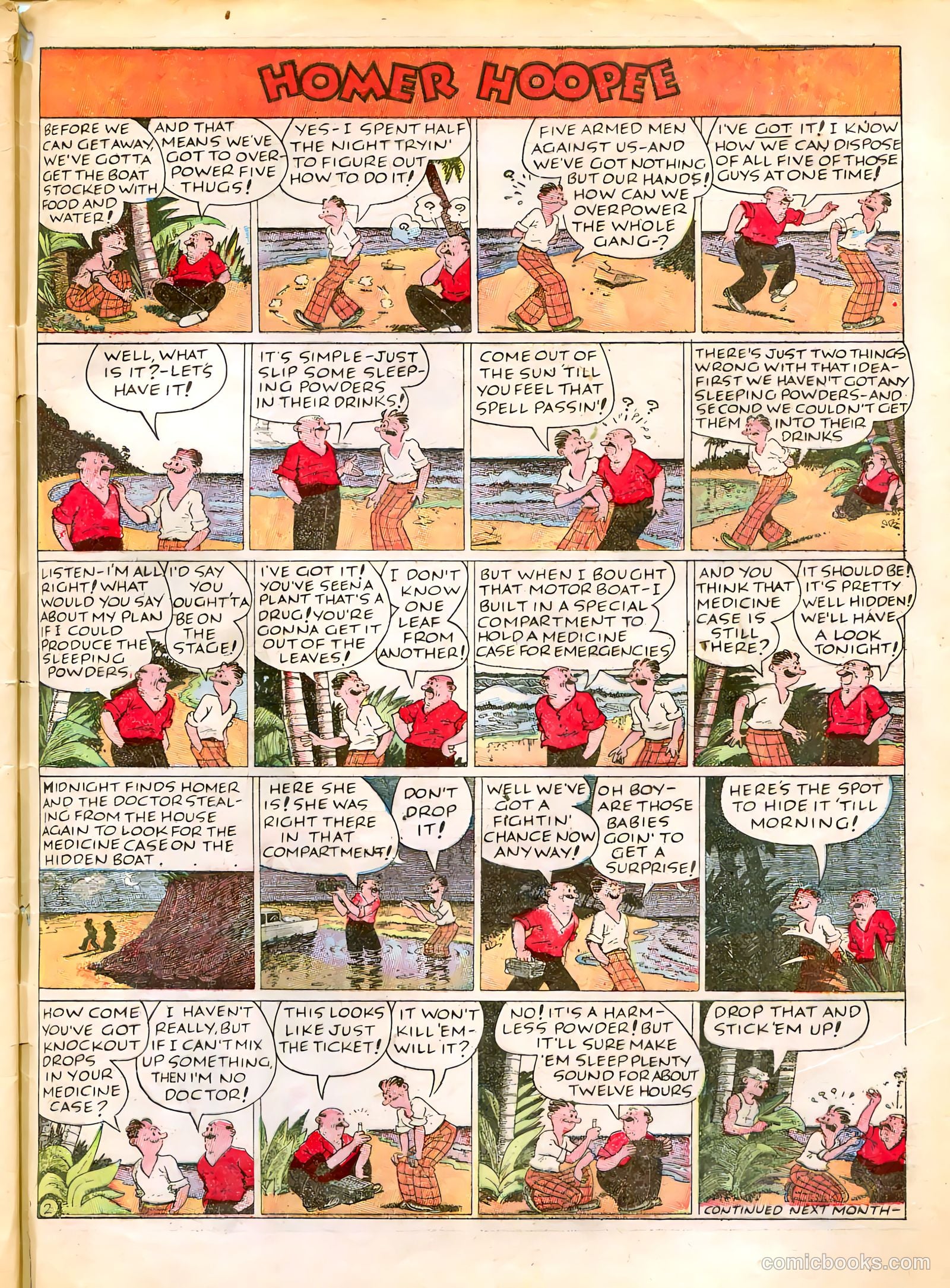 Famous Funnies #42 (1937) — page 54 of 57