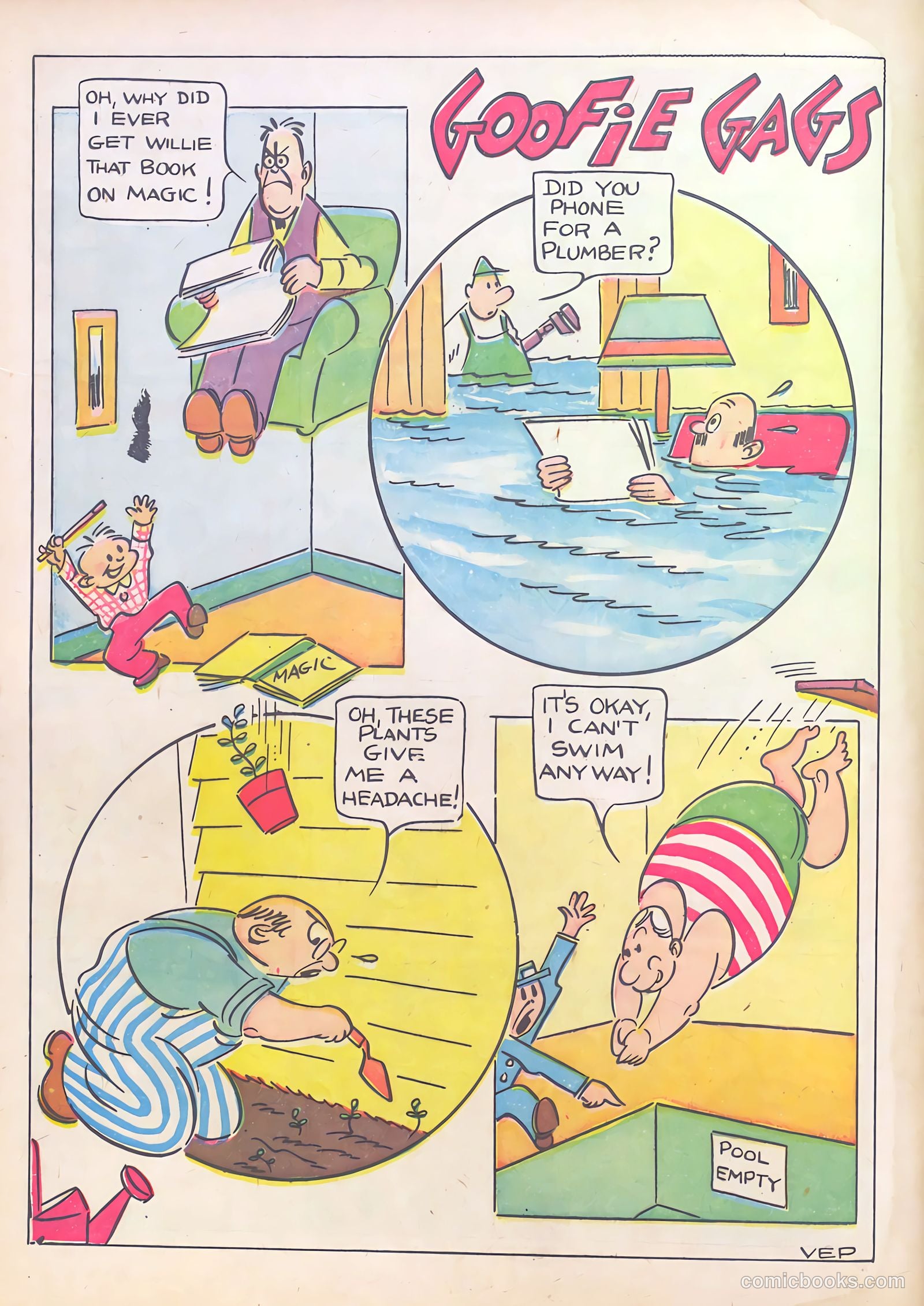 Famous Funnies #62 (1939) — page 4 of 64