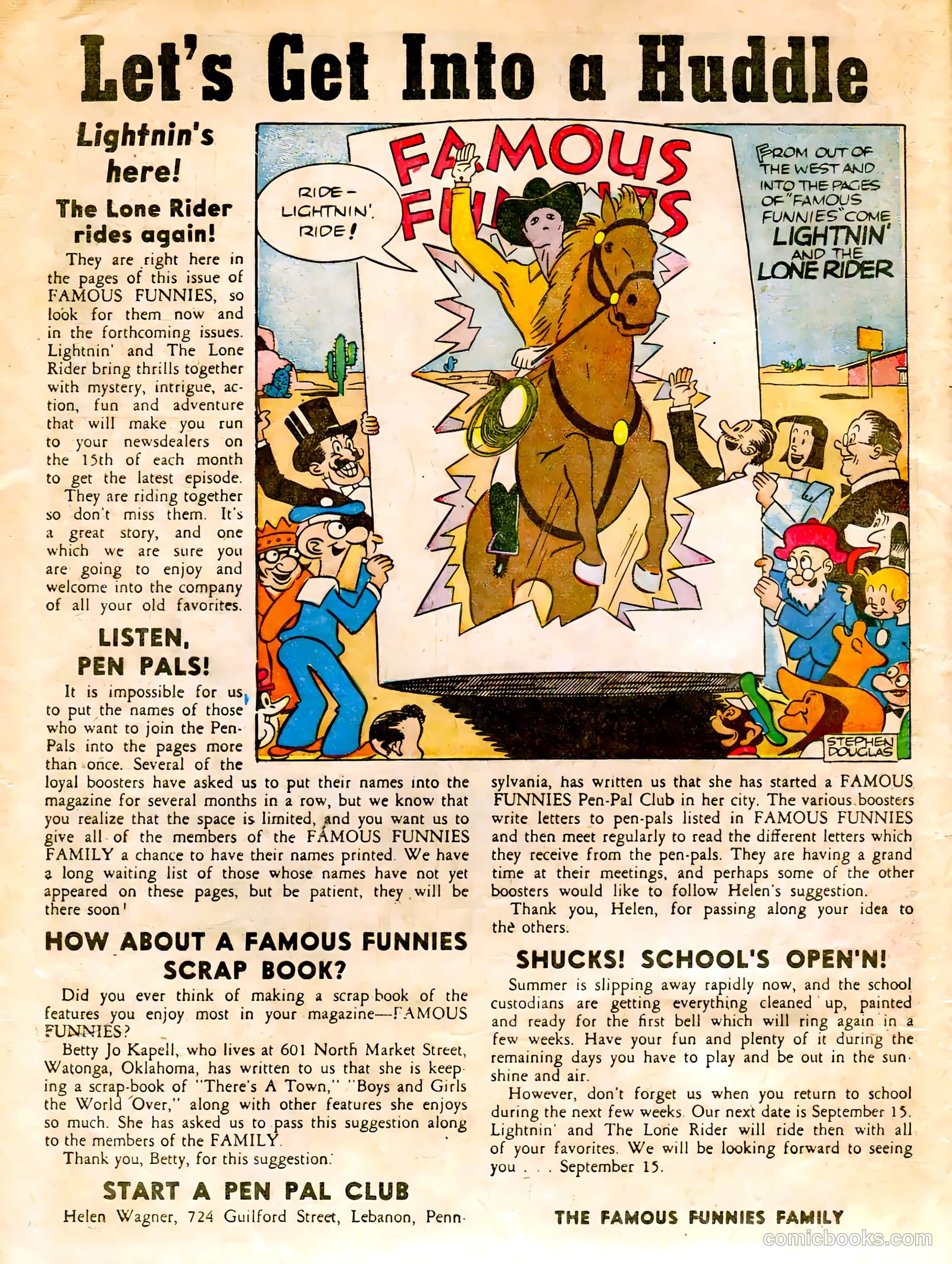 Famous Funnies #62 (1939) — page 10 of 64