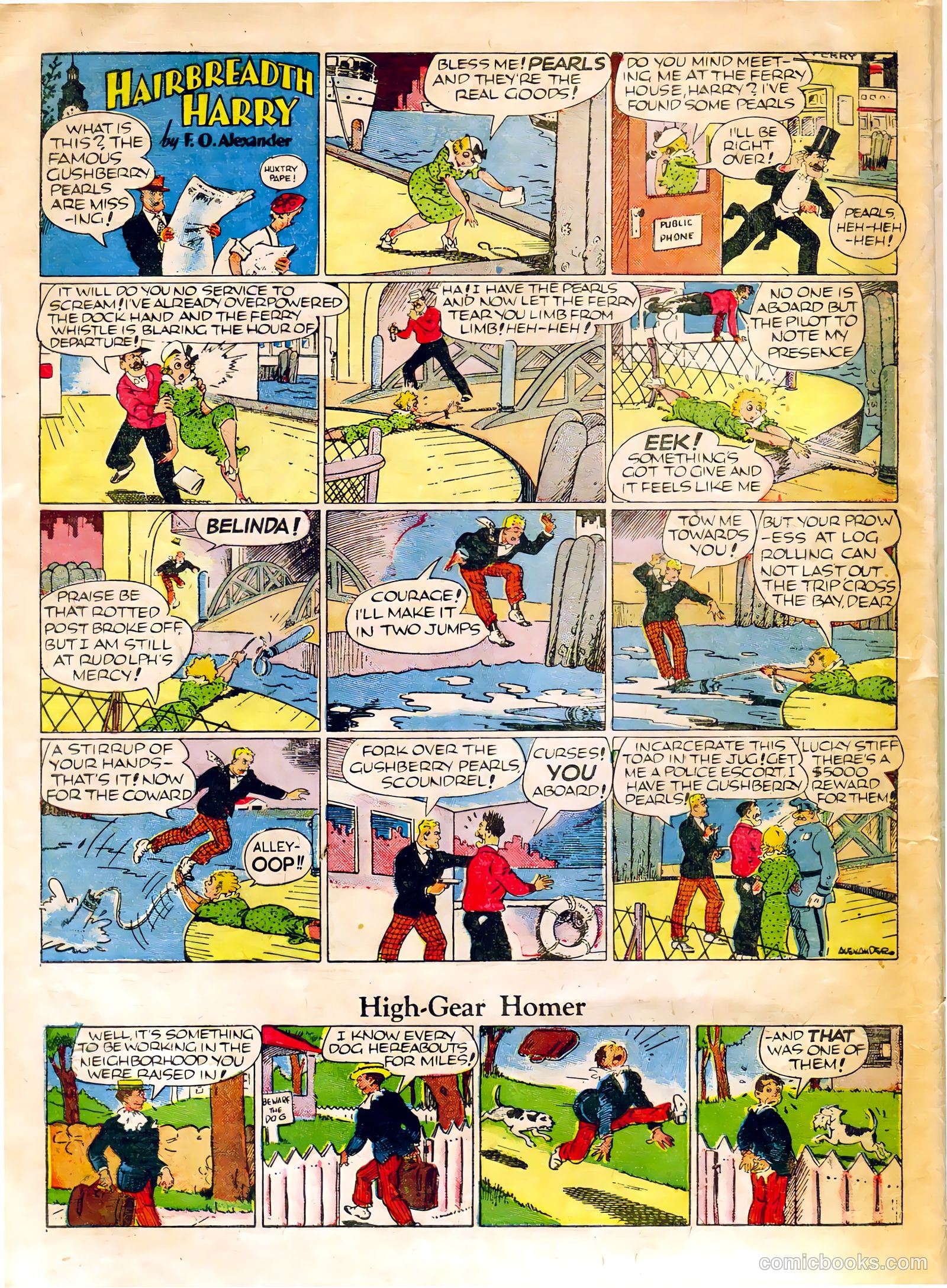 Famous Funnies #62 (1939) — page 16 of 64