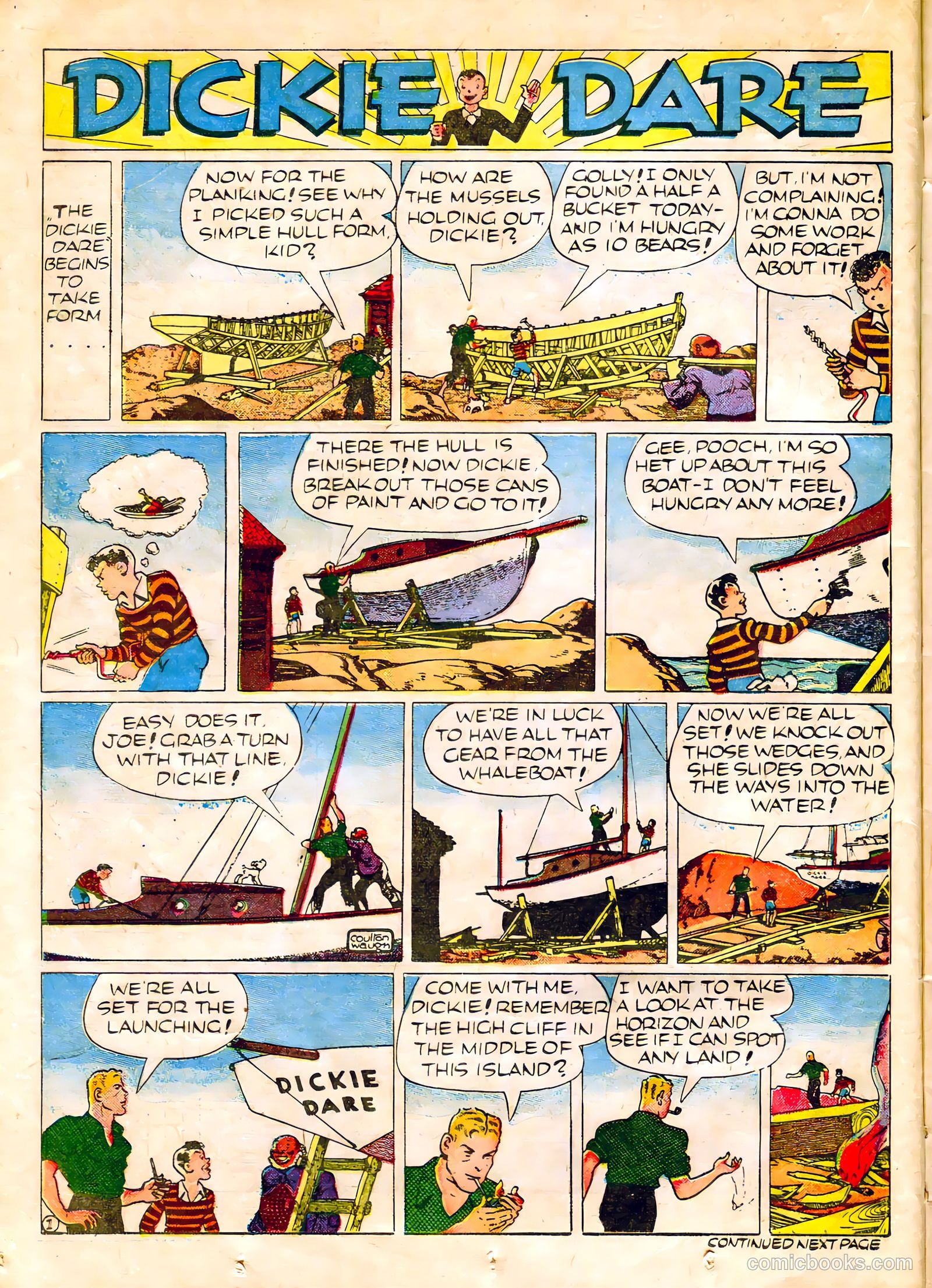Famous Funnies #62 (1939) — page 22 of 64