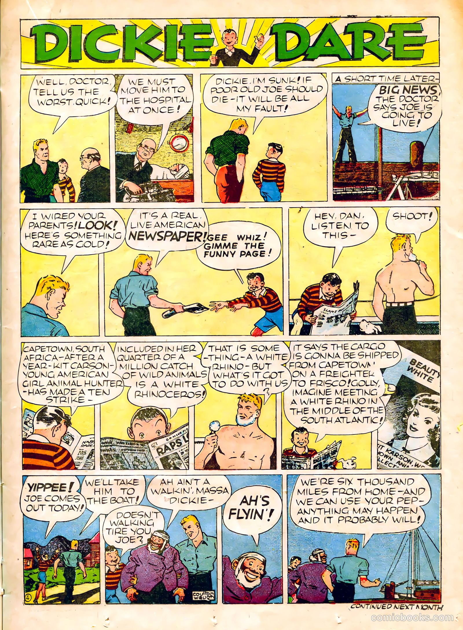 Famous Funnies #62 (1939) — page 25 of 64