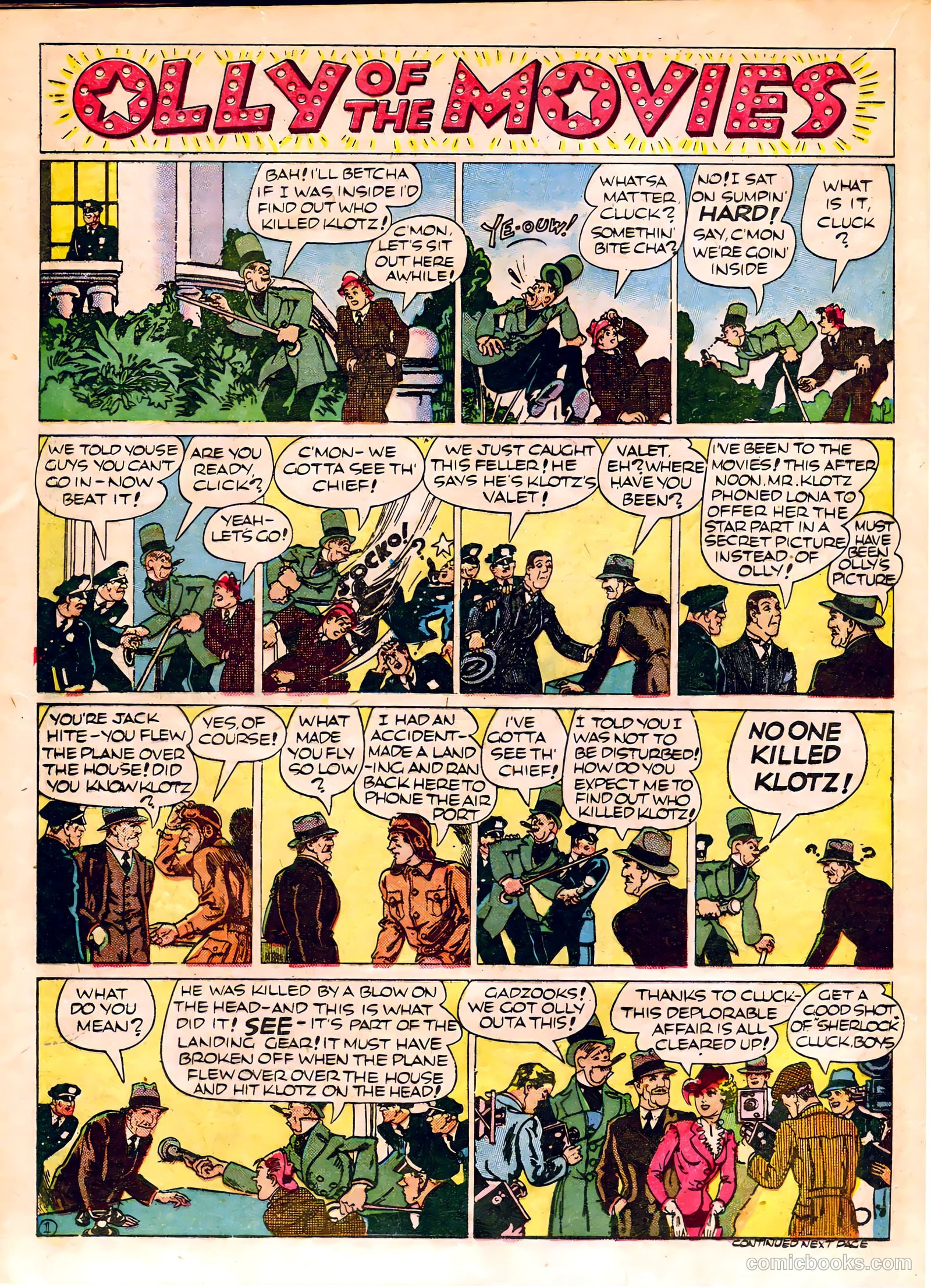 Famous Funnies #62 (1939) — page 40 of 64