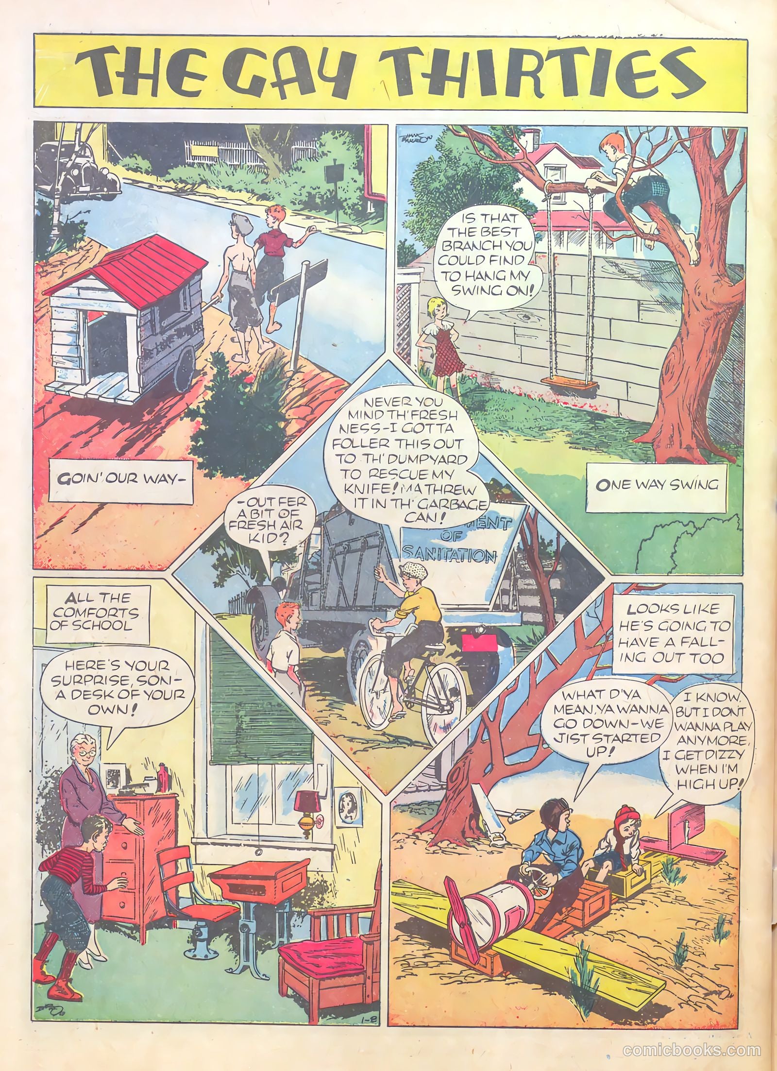 Famous Funnies #62 (1939) — page 60 of 64