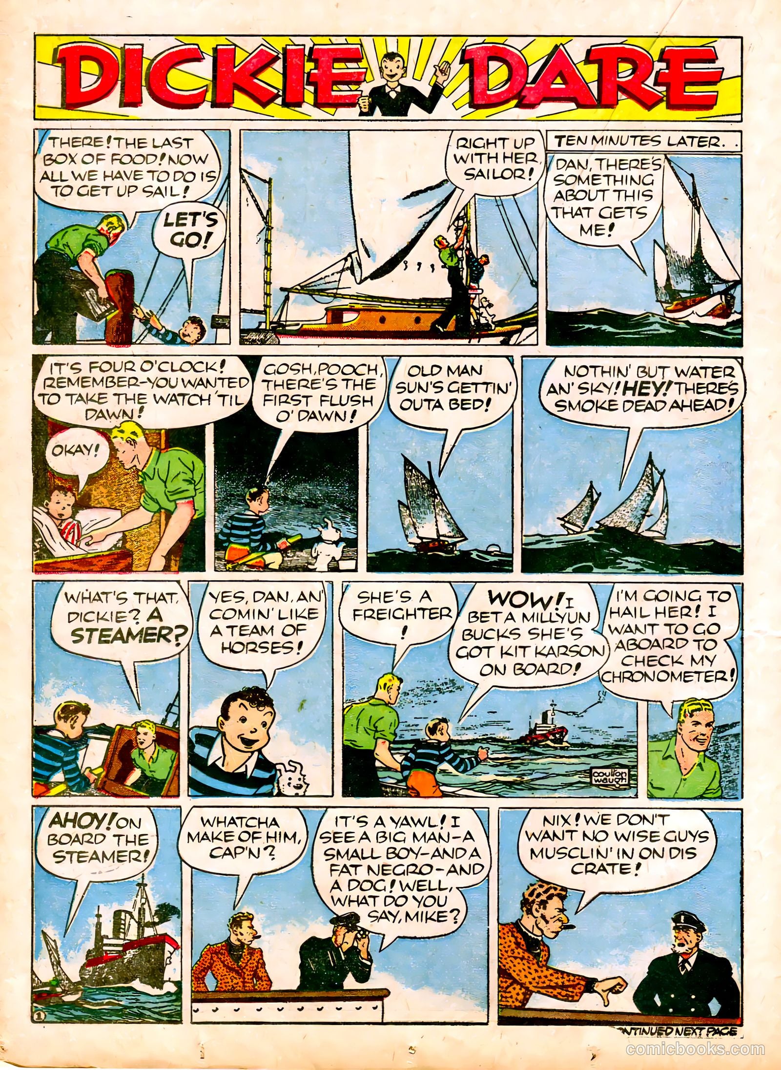 Famous Funnies #63 (1939) — page 21 of 62