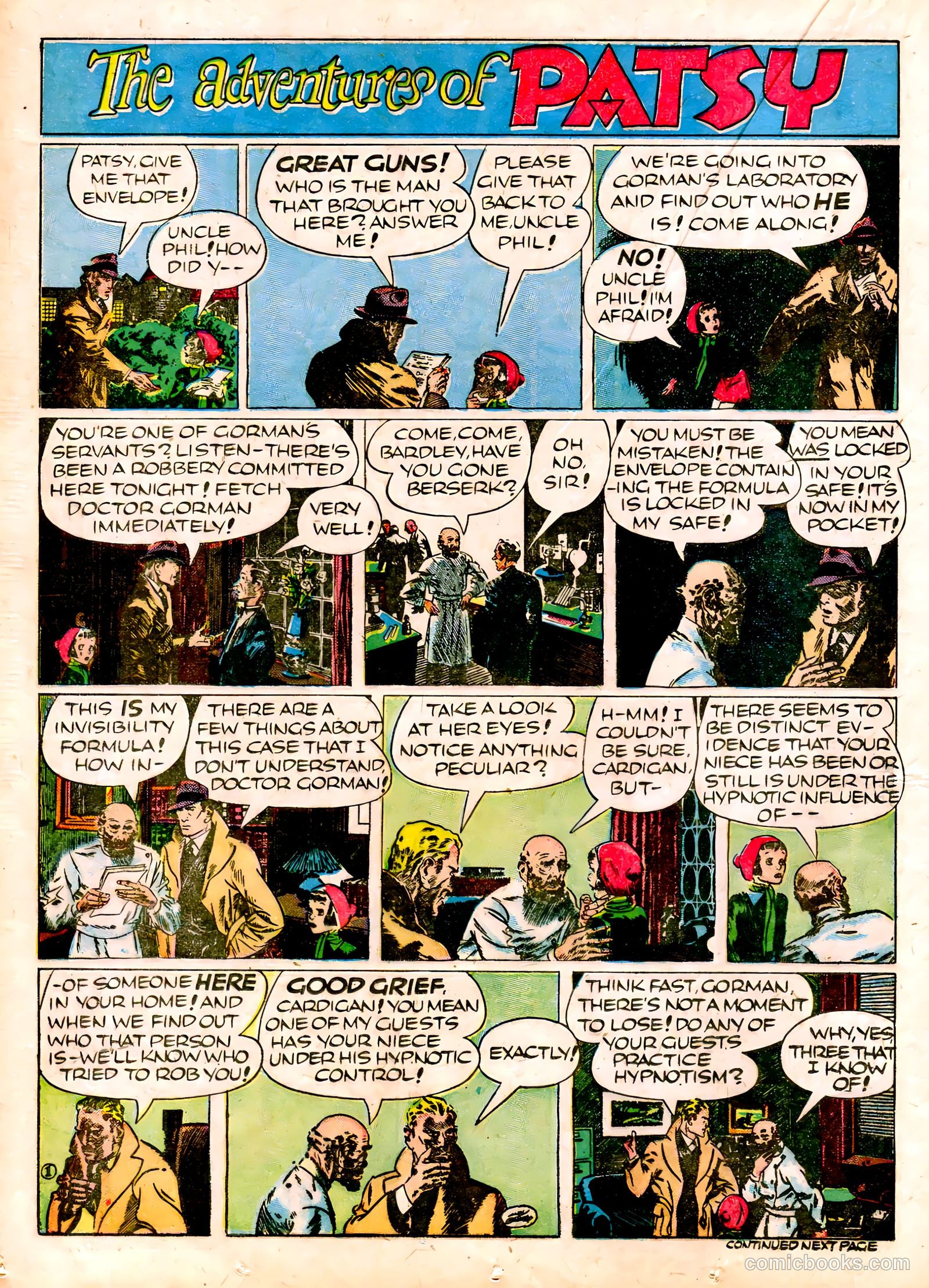 Famous Funnies #63 (1939) — page 25 of 62