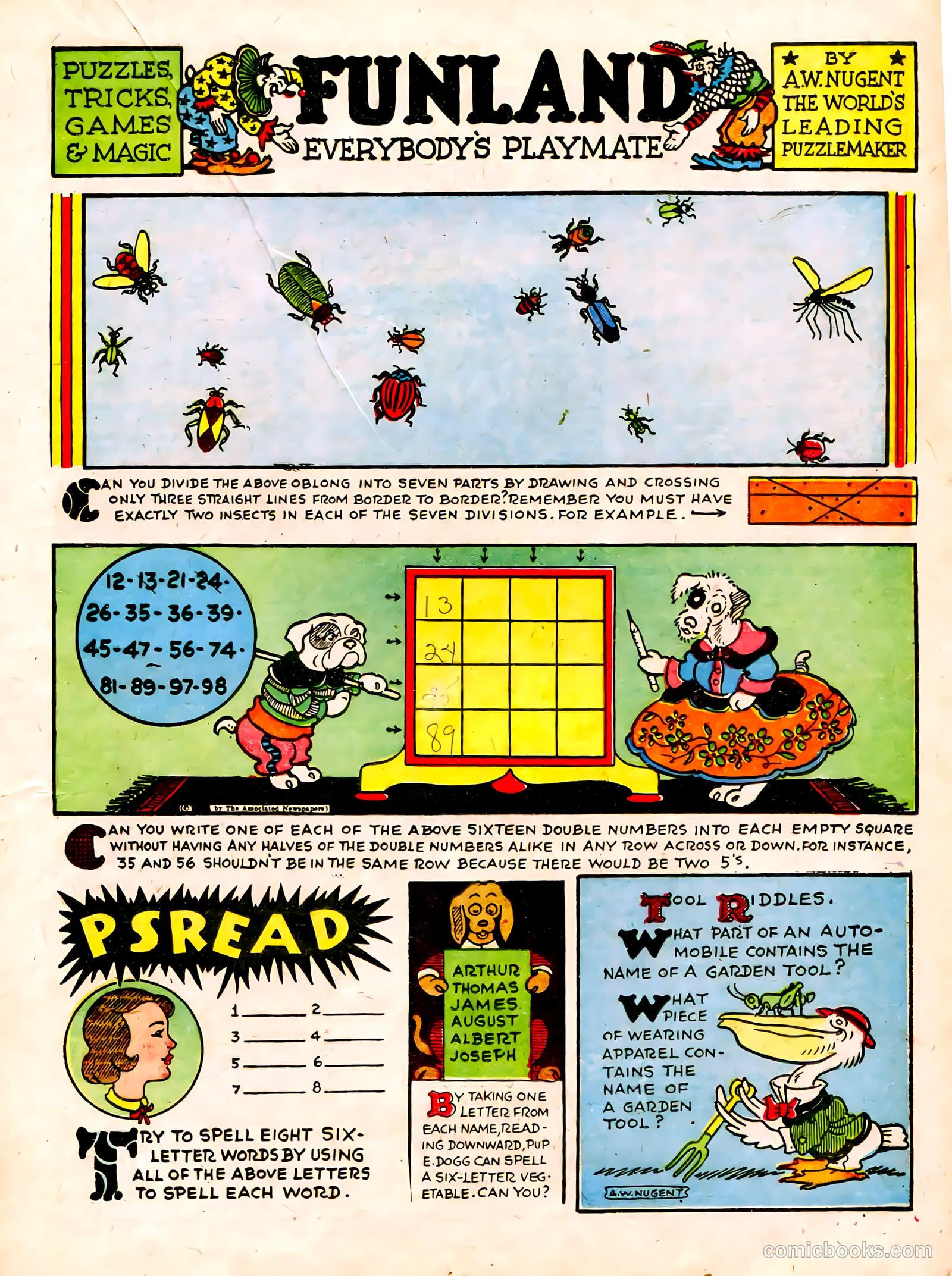 Famous Funnies #63 (1939) — page 28 of 62