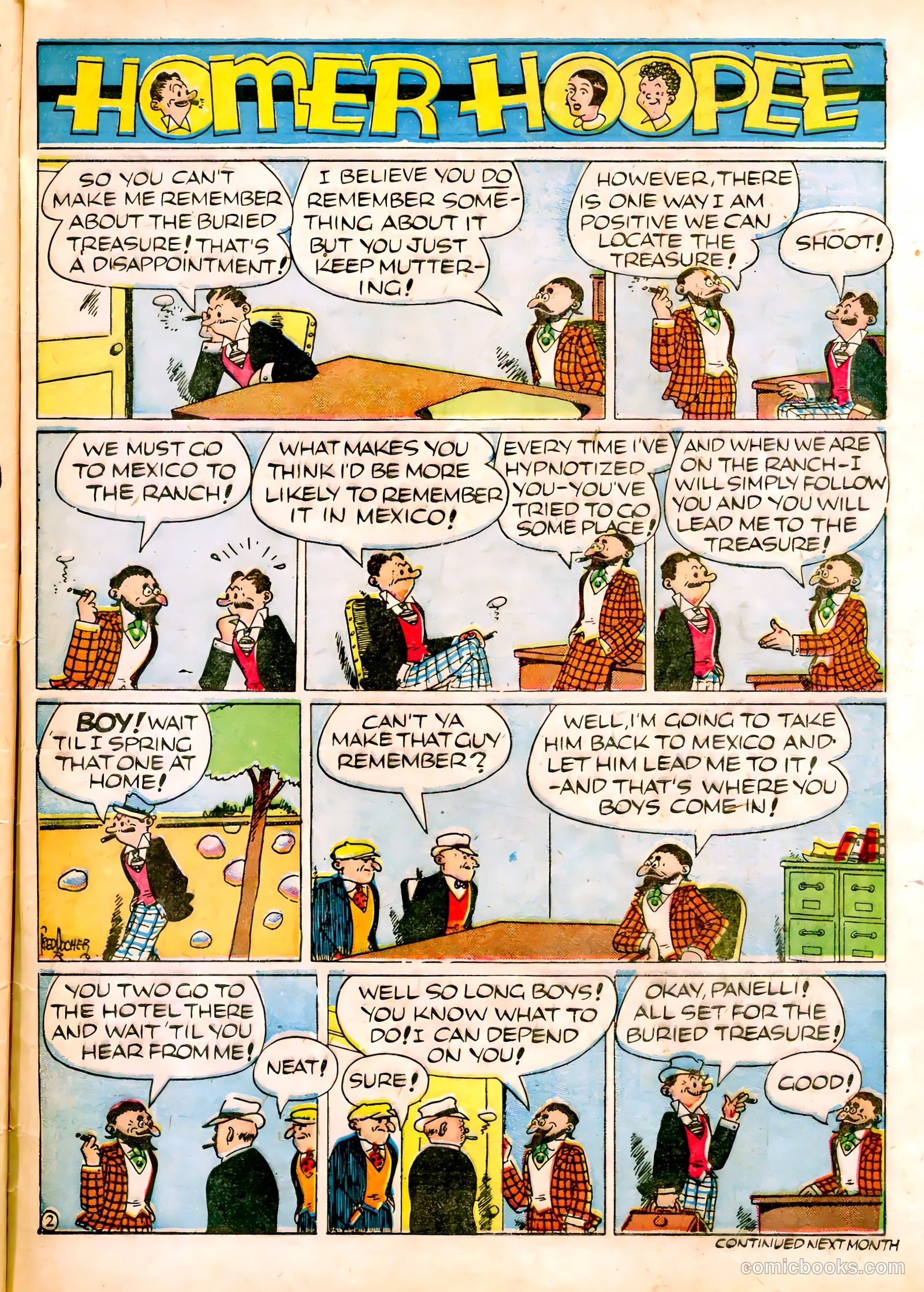 Famous Funnies #63 (1939) — page 58 of 62