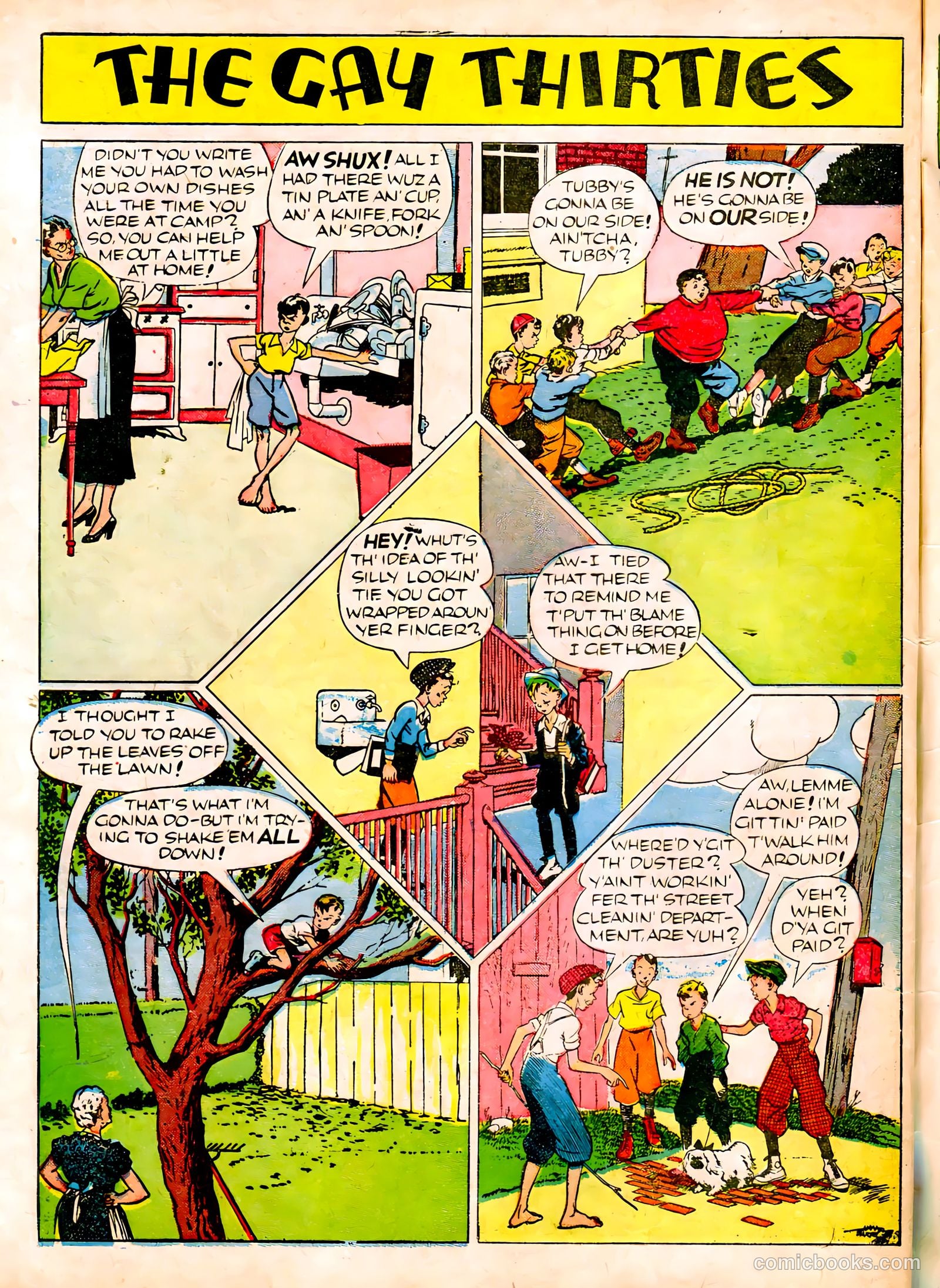 Famous Funnies #63 (1939) — page 59 of 62