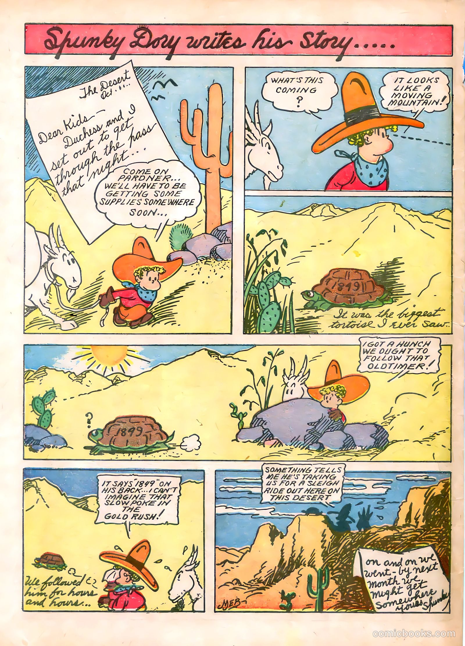 Famous Funnies #63 (1939) — page 61 of 62