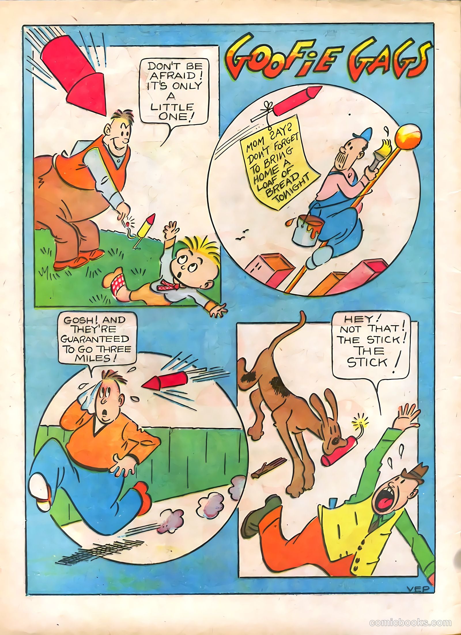 Famous Funnies #72 (1940) — page 4 of 64