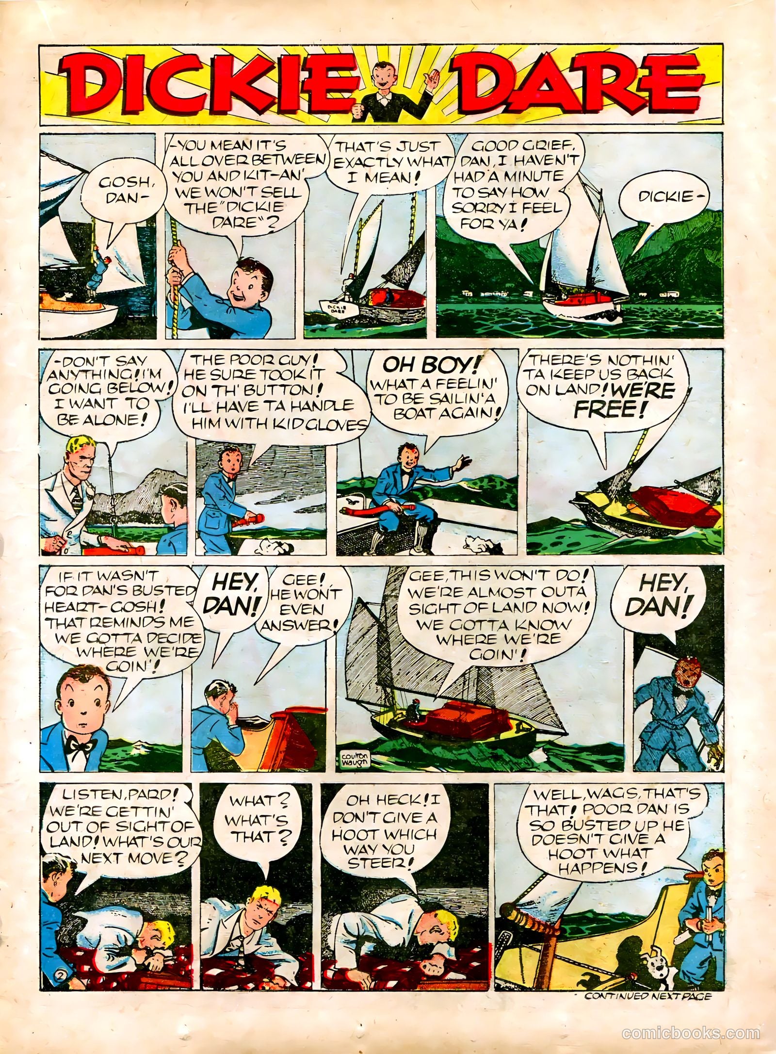 Famous Funnies #72 (1940) — page 23 of 64
