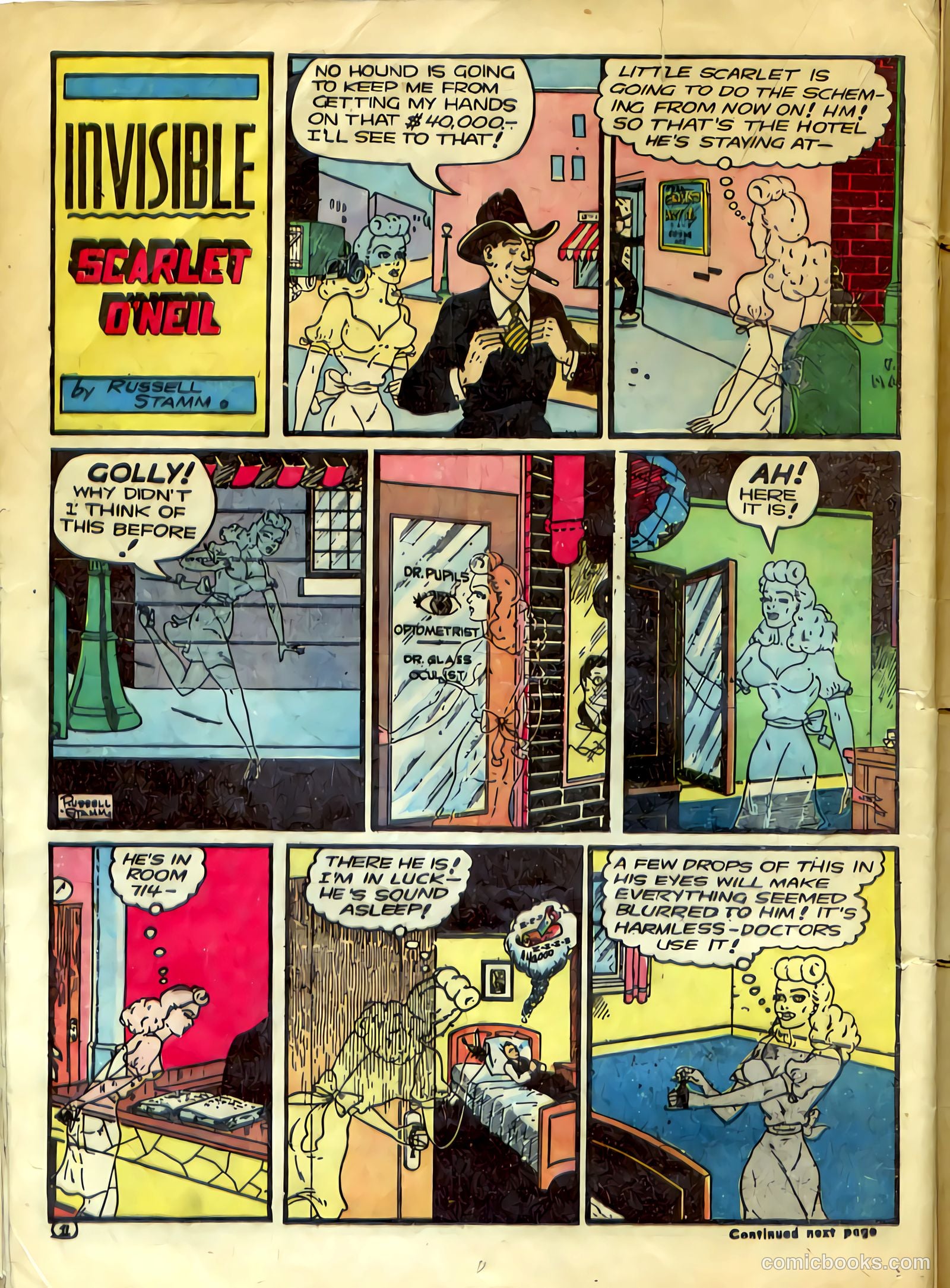 Famous Funnies #90 (1942) — page 8 of 11