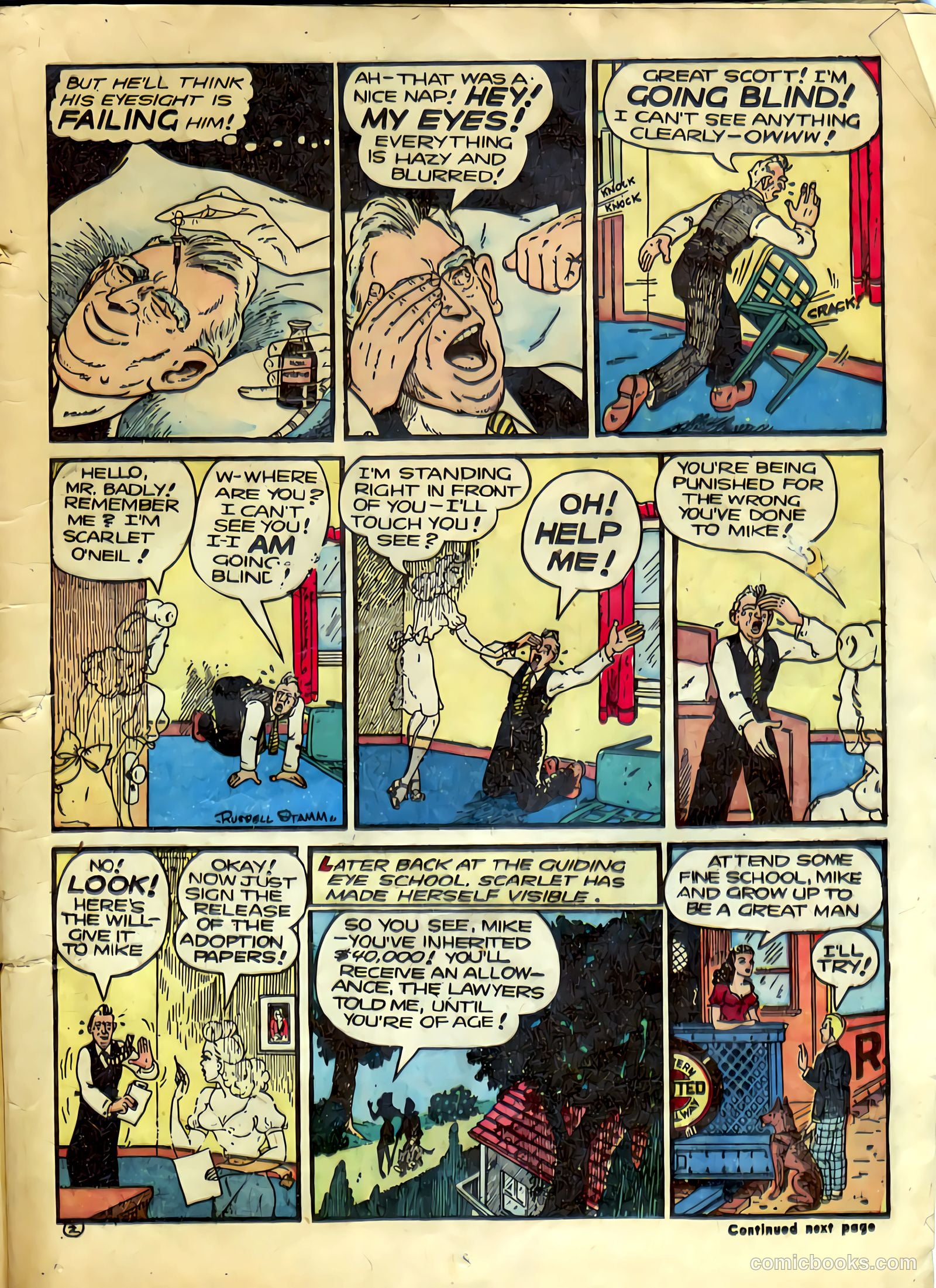 Famous Funnies #90 (1942) — page 9 of 11