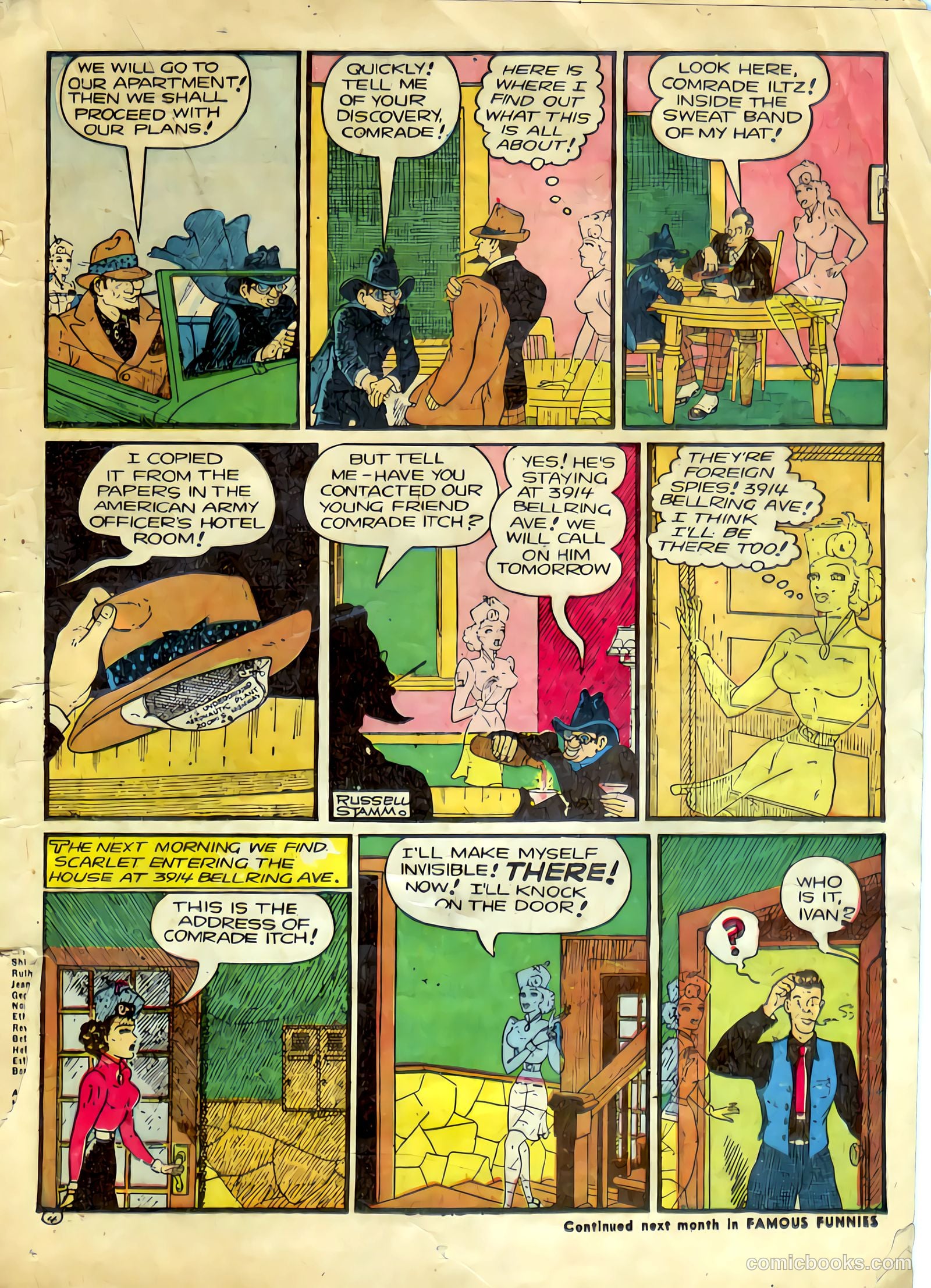 Famous Funnies #90 (1942) — page 11 of 11