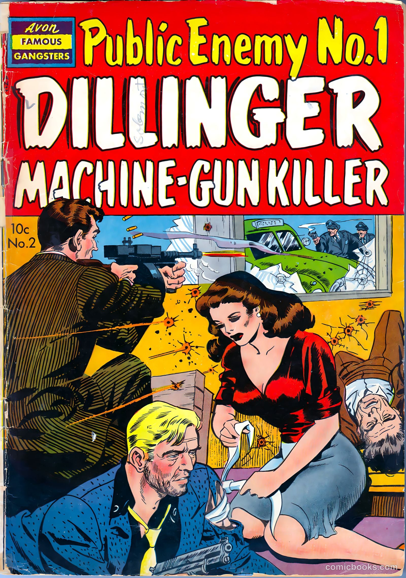 Famous Gangsters #2 cover